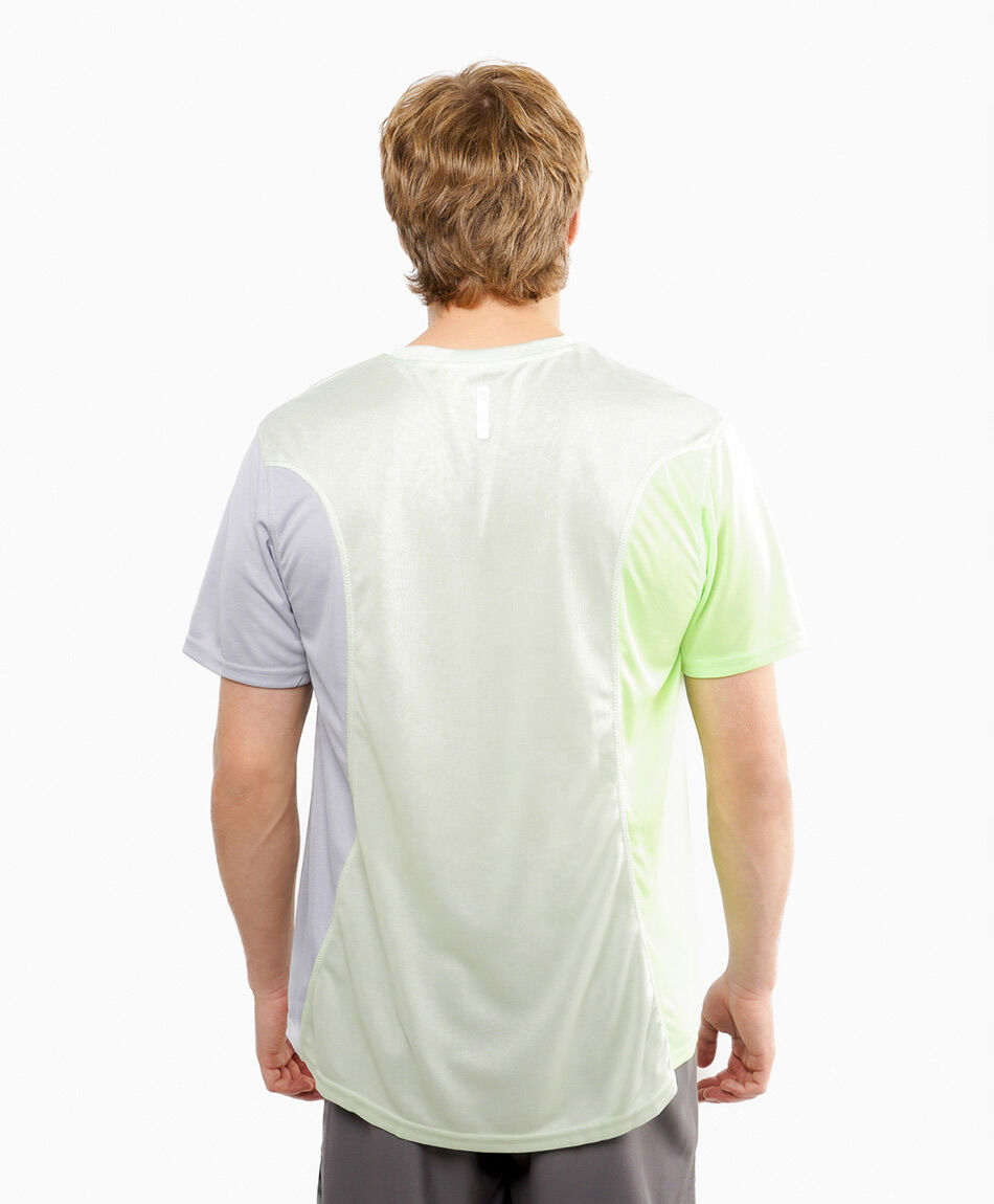 Polera deportiva hombre grey run
