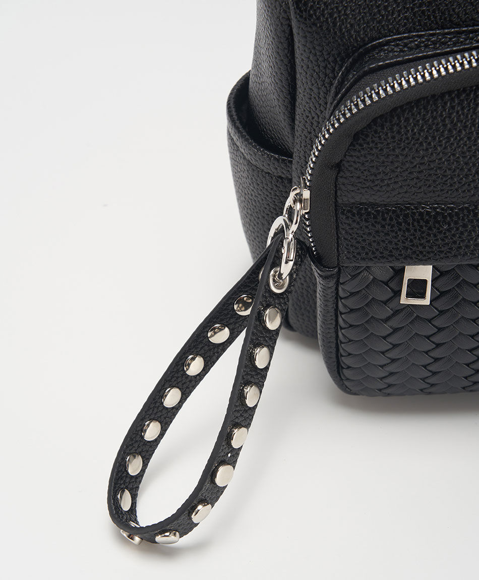 Mini cartera mujer textura