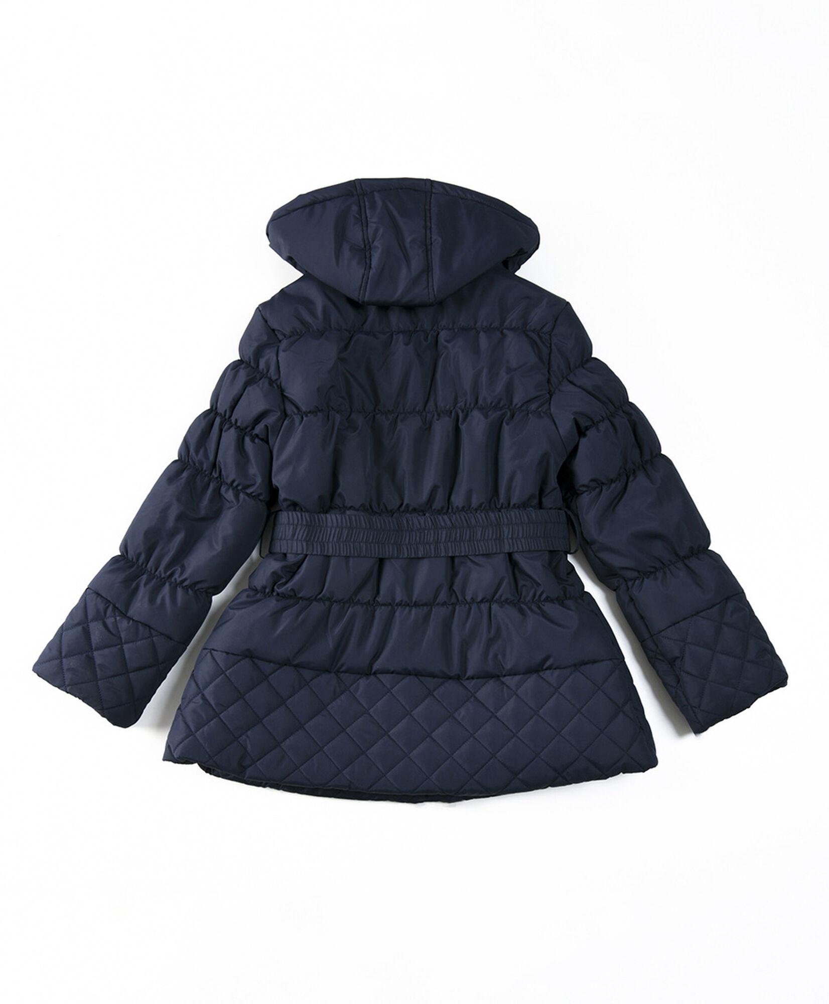 Parka escolar cinturón rombos Parka escolar cinturón rombos