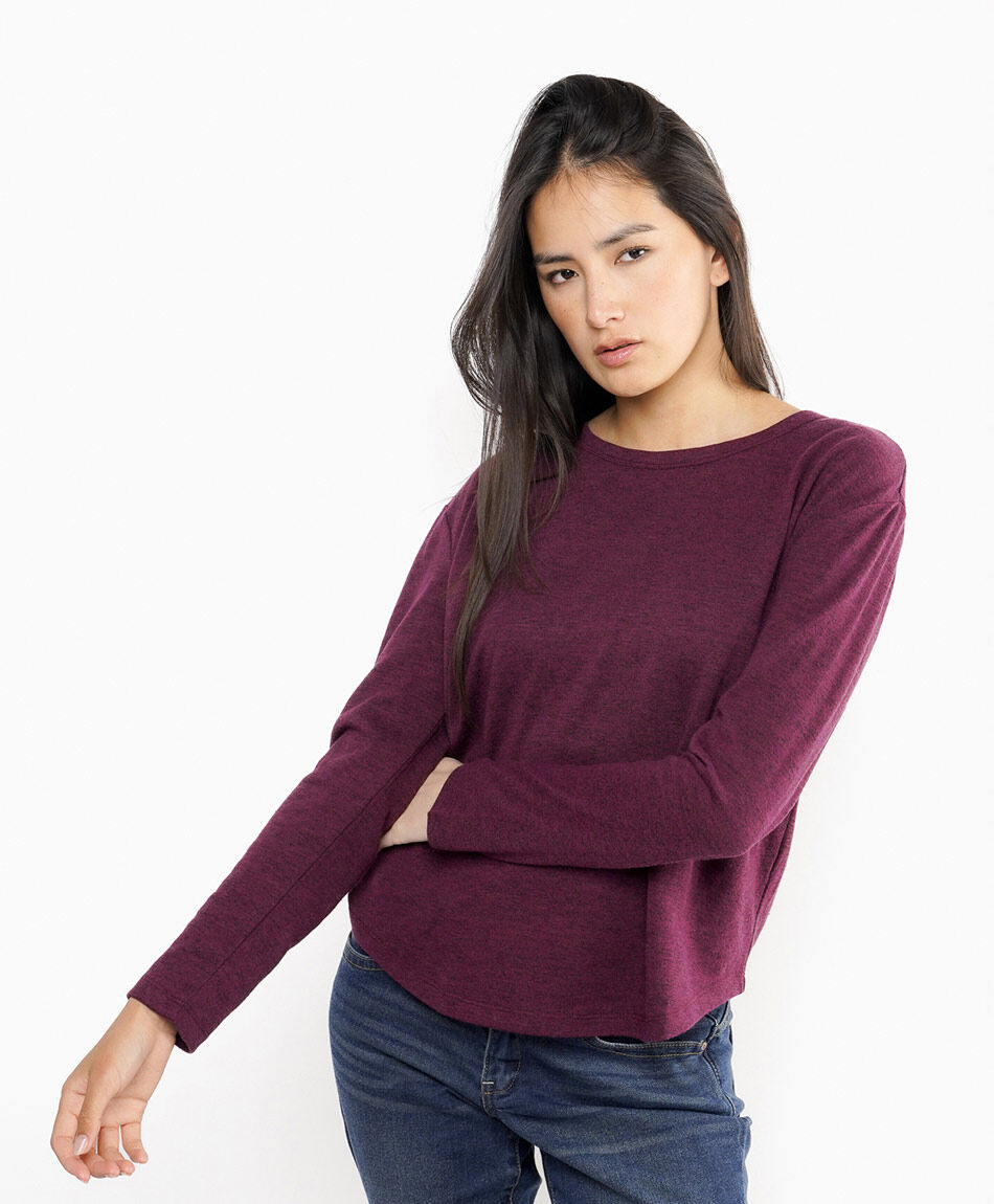 Polera mujer relaxed fit