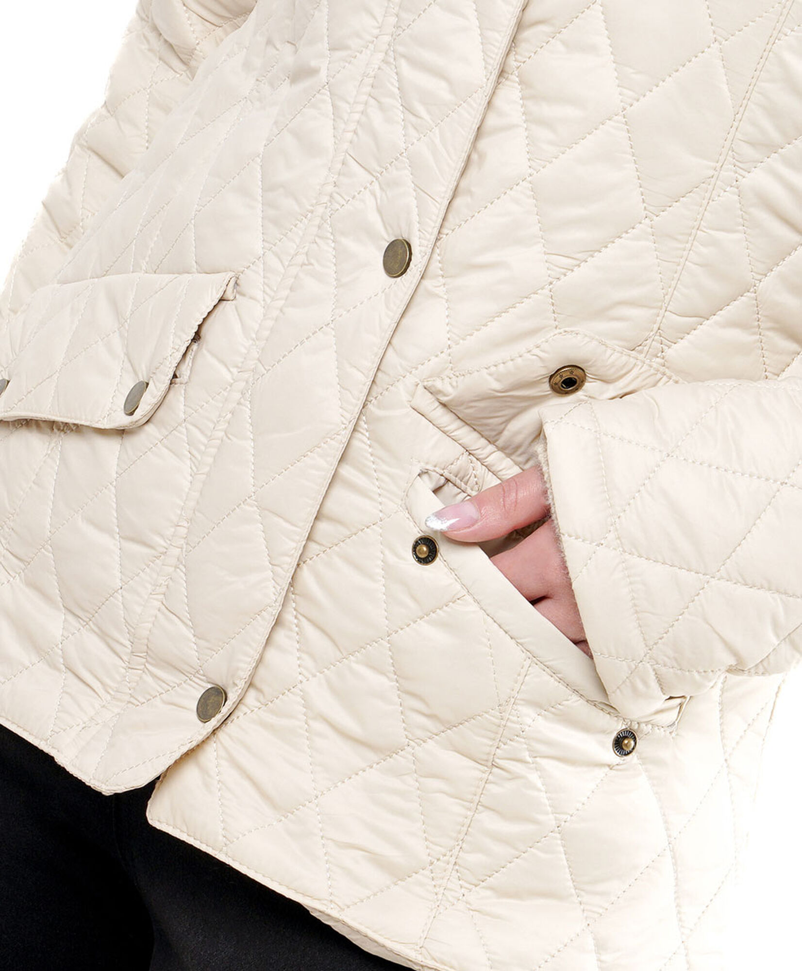 Parka mujer rombos beige Parka mujer rombos beige