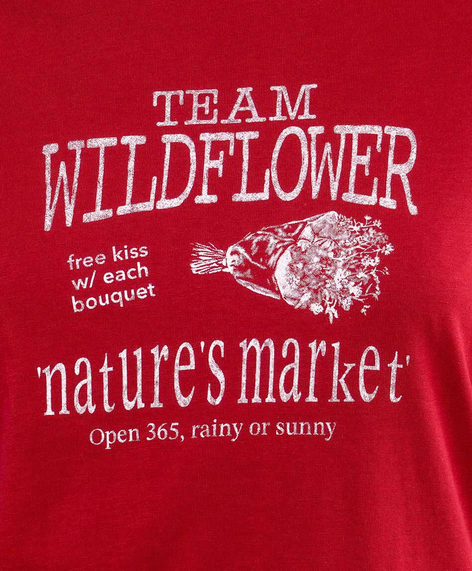 Polera mujer casual urbana red