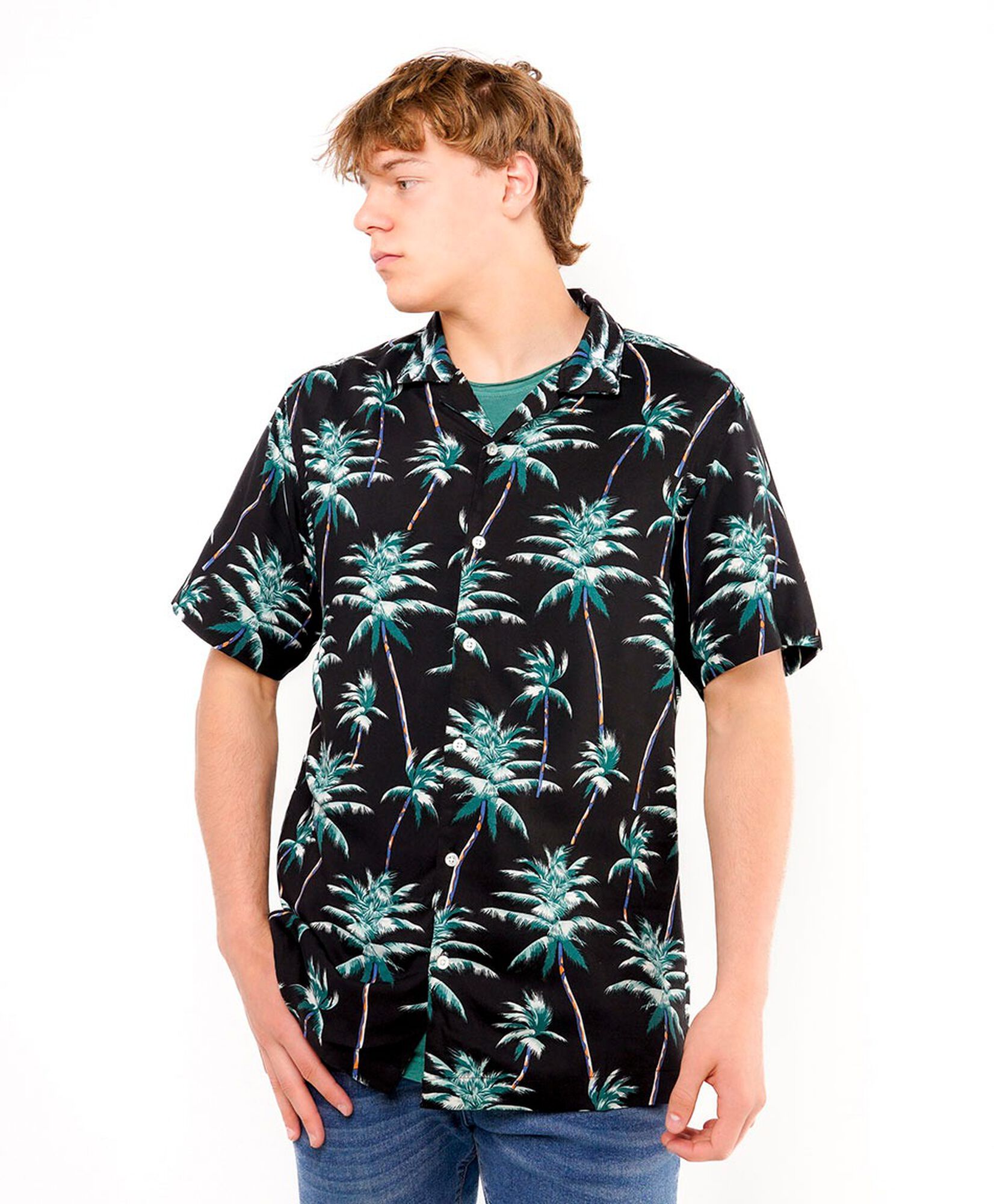Camisa hombre casual palmeras Camisa hombre casual palmeras