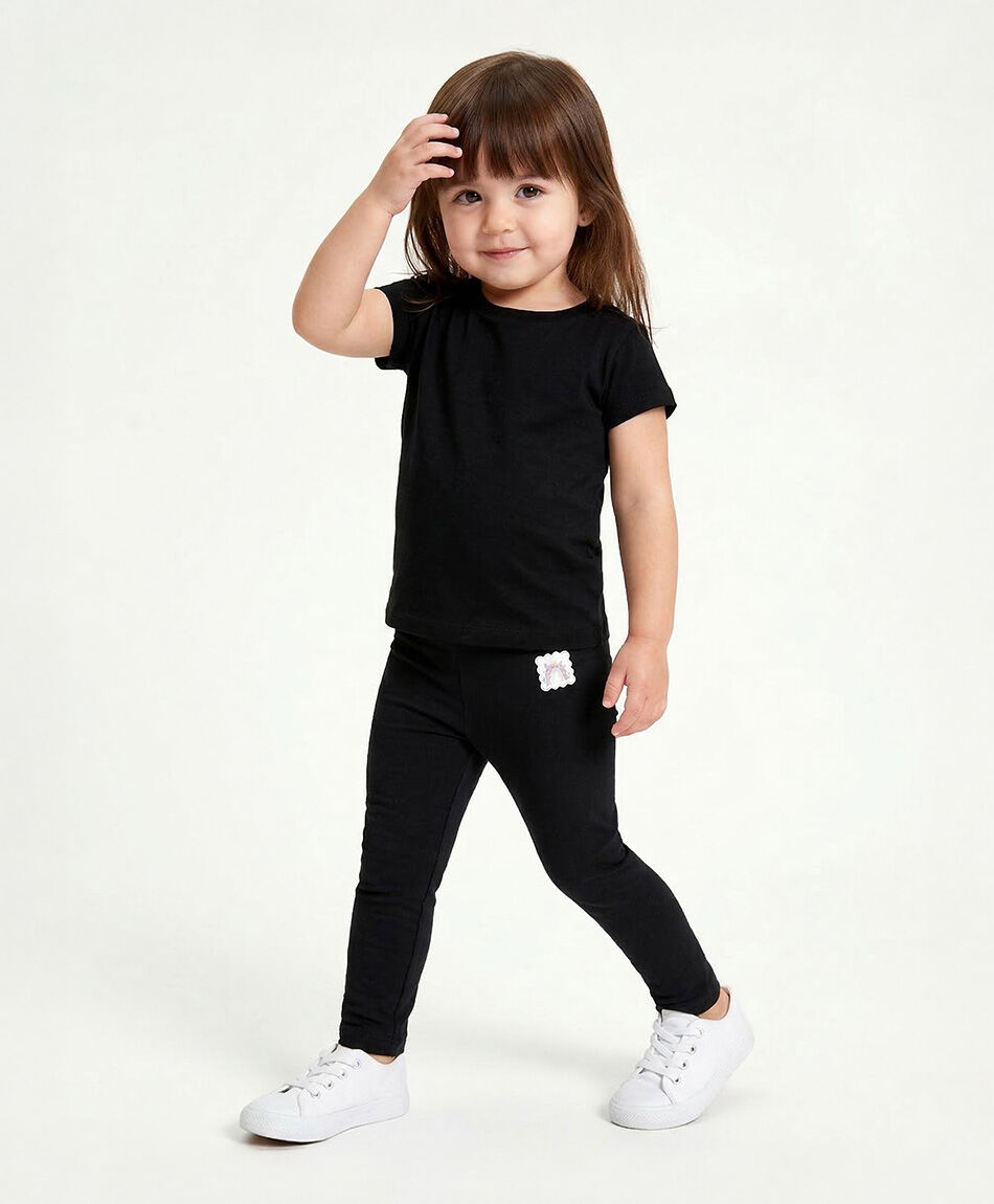 Leggins beb&eacute; arco bordado