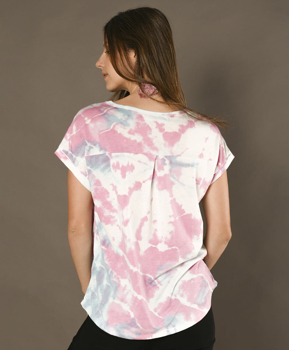 Polera estampada