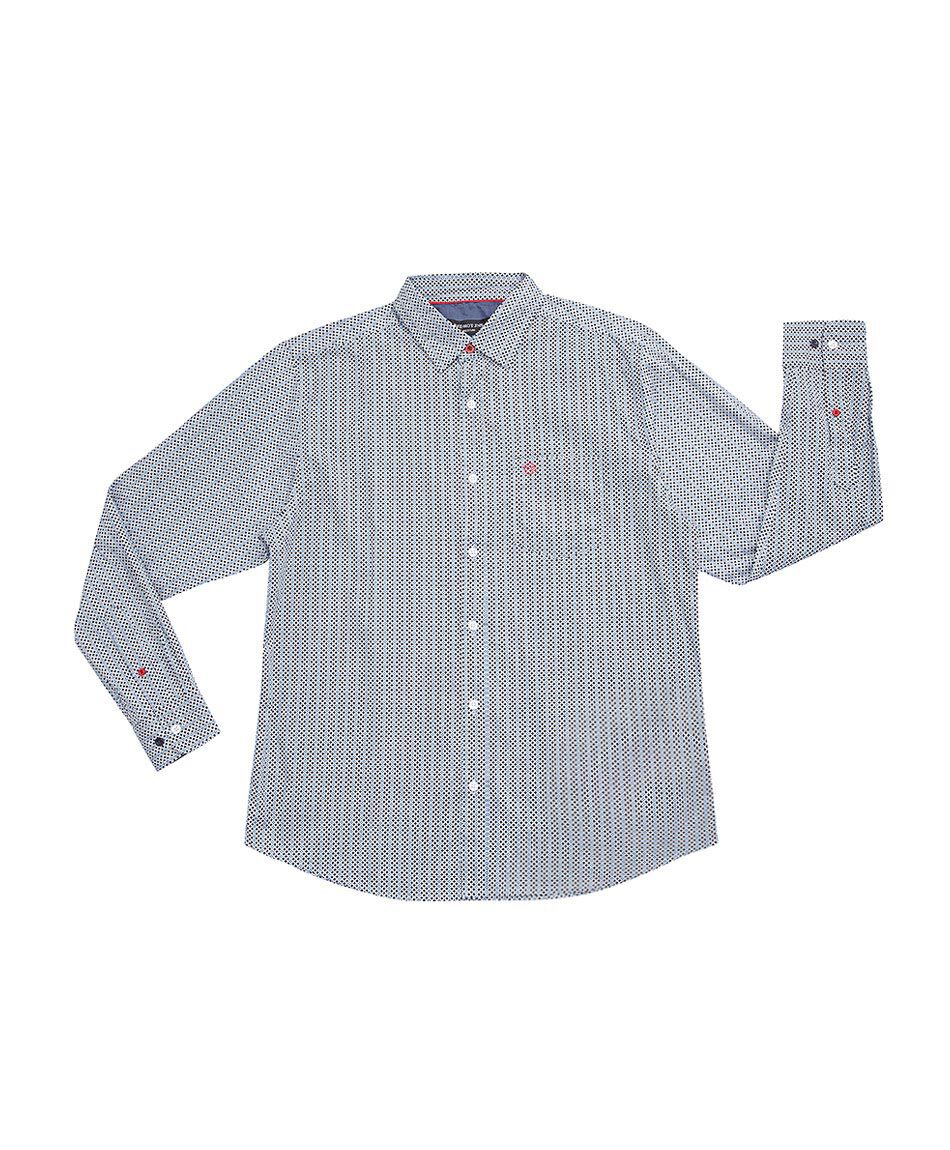 Camisa hombre rombos