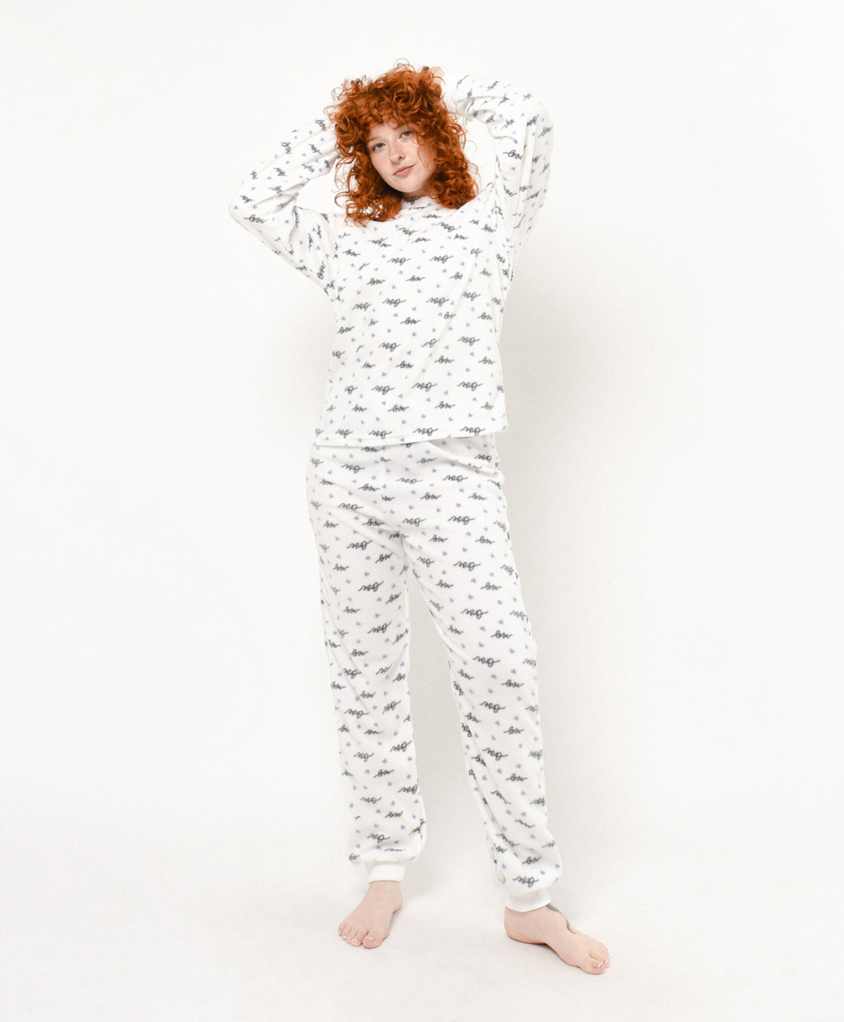 Pijama mujer micropolar lover Pijama mujer micropolar lover
