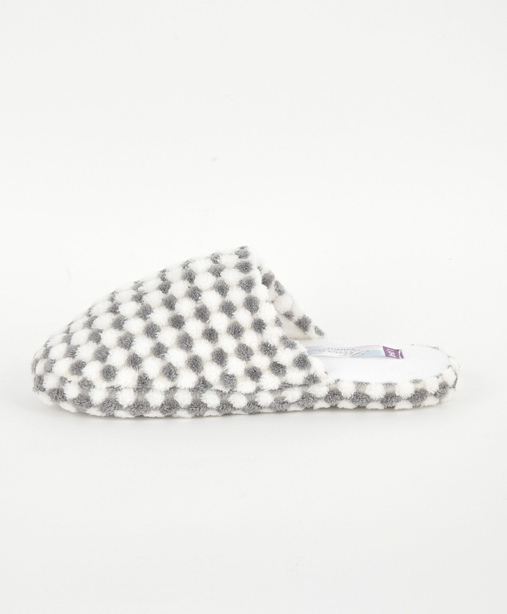 Pantufla mujer cuadritos Pantufla mujer cuadritos