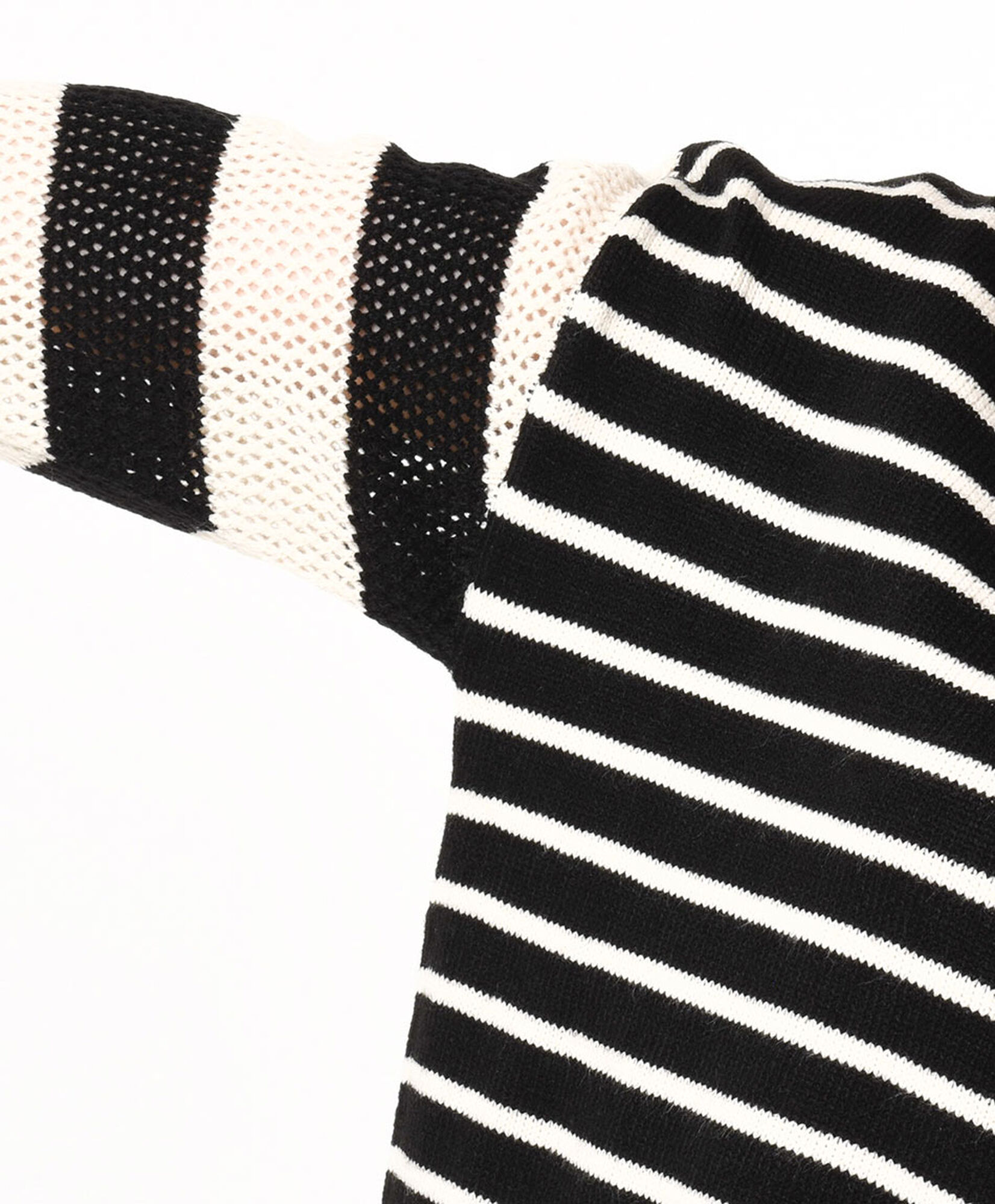 Sweater mujer líneas mix Sweater mujer líneas mix