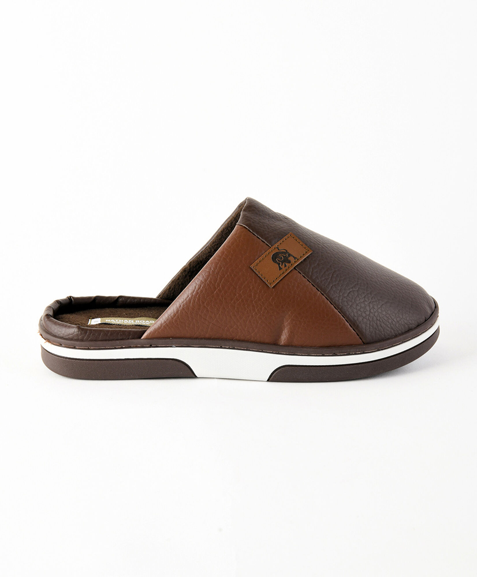 Pantufla hombre estilo cuerina Pantufla hombre estilo cuerina