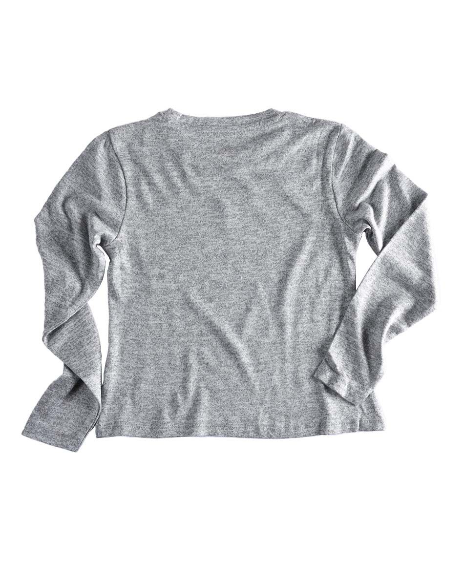 Sweater estampado cuello redondo