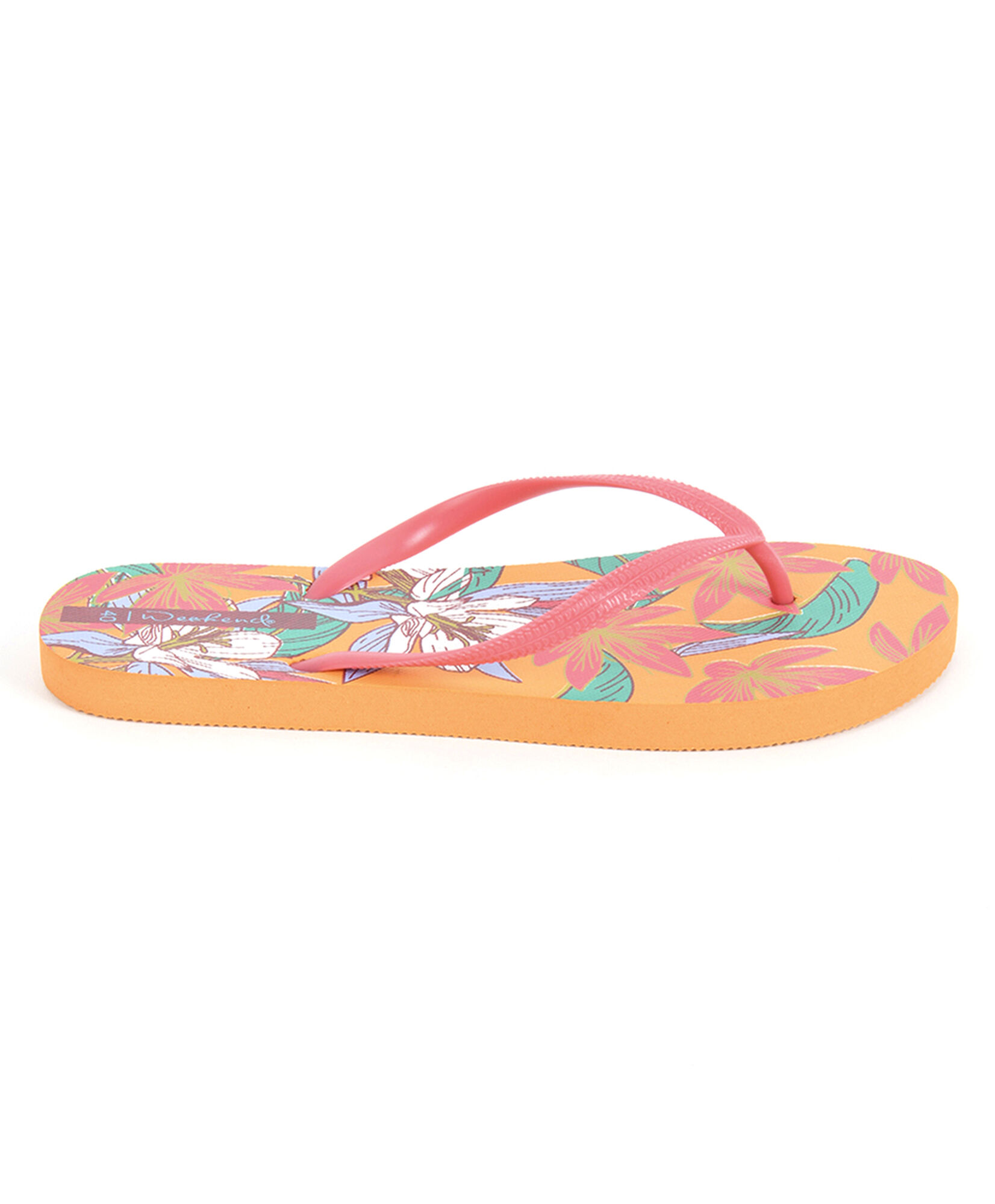 Hawaiana mujer floreada naranja Hawaiana mujer floreada naranja