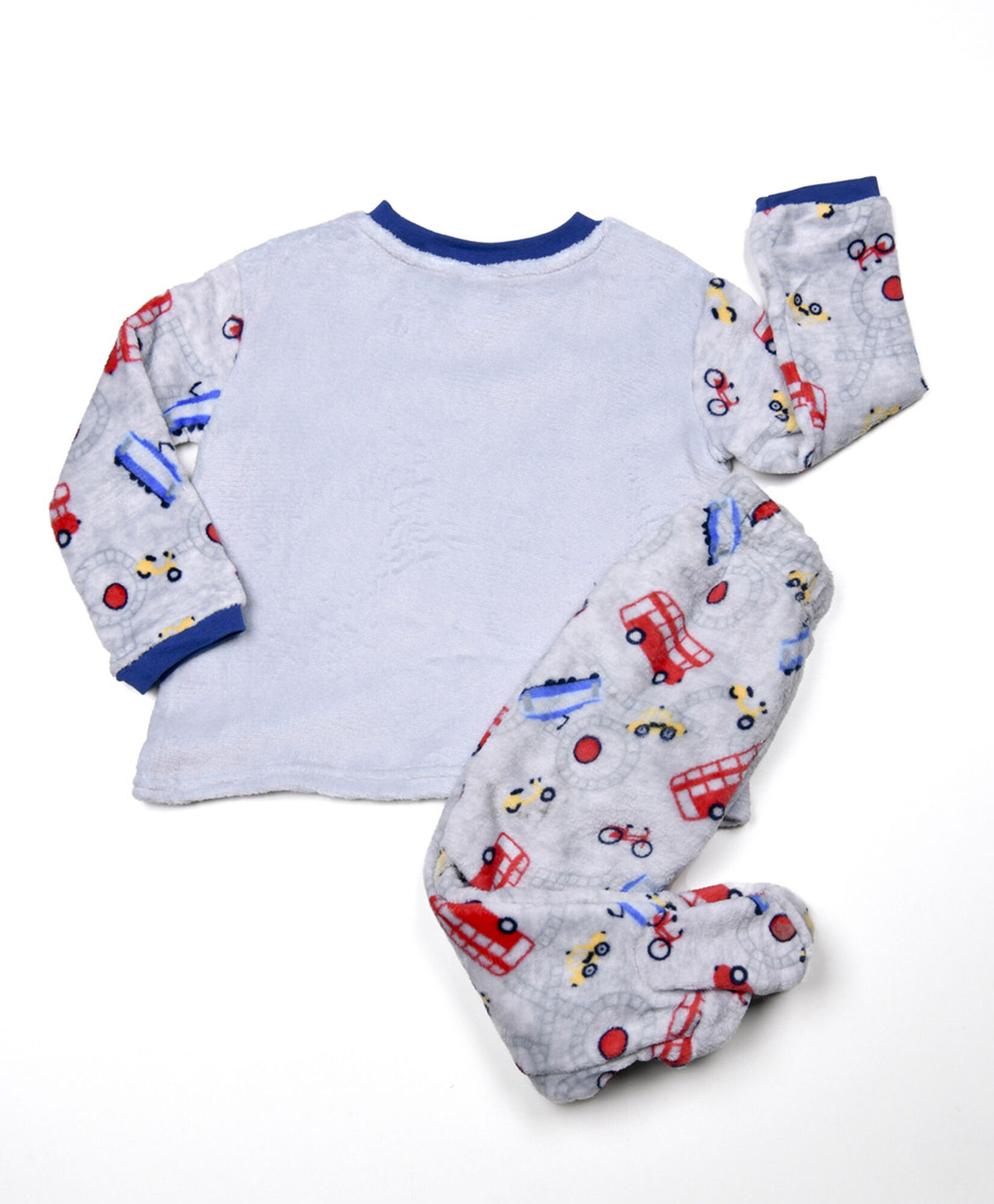 Pijama bebé polar autitos Pijama bebé polar autitos