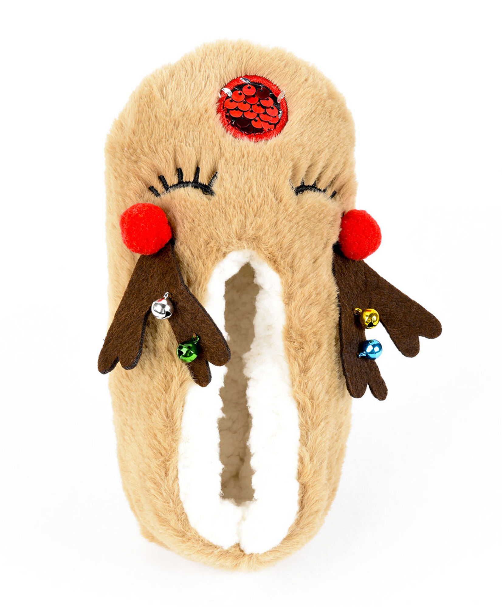 Pantufla infantil navidad reno Pantufla infantil navidad reno