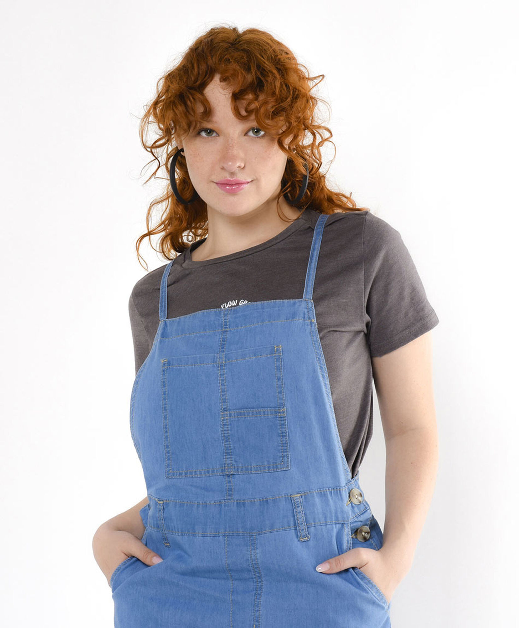 Jardinera mujer tencel wide Jardinera mujer tencel wide