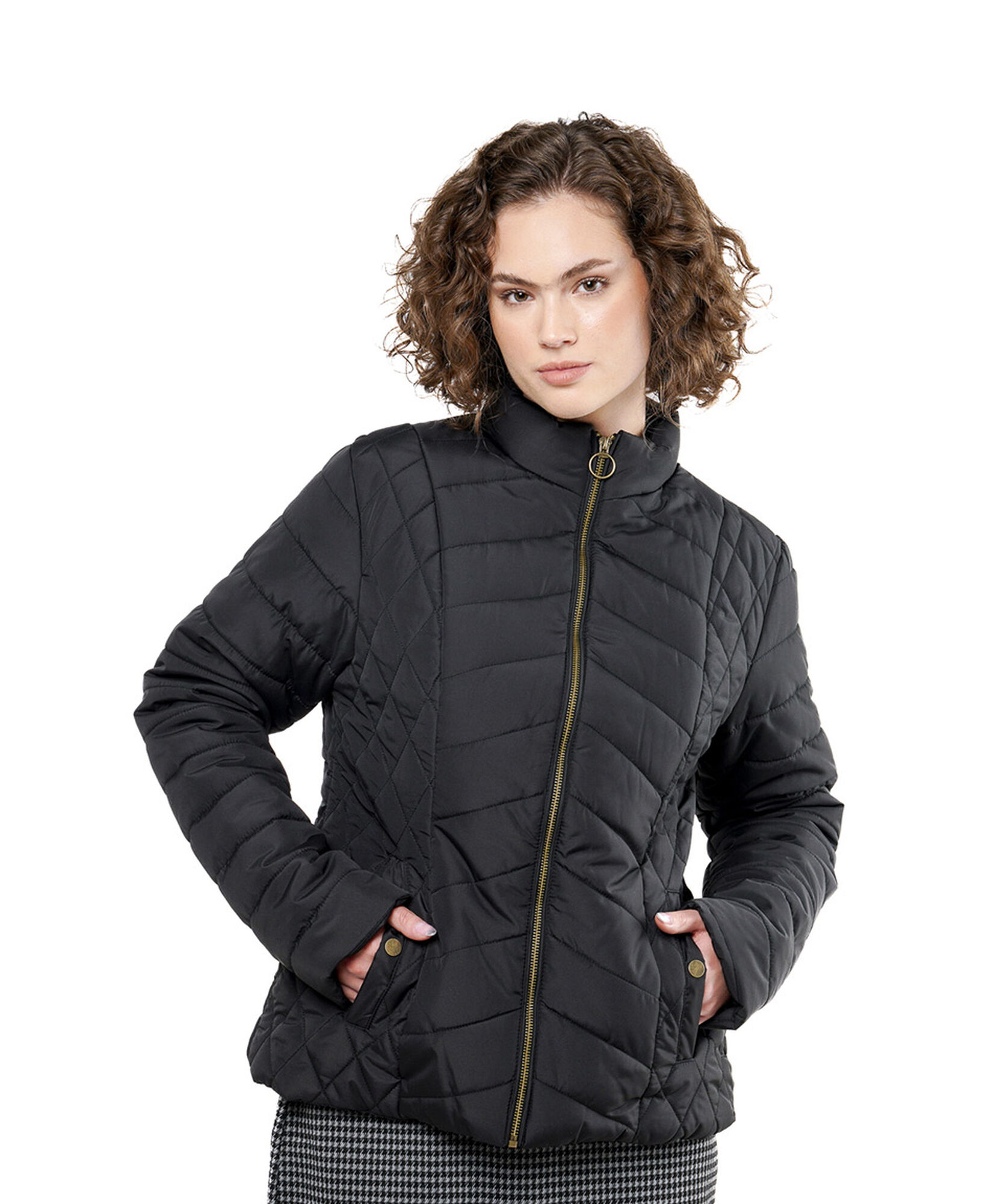 Parka mujer acolchado diagonal Parka mujer acolchado diagonal