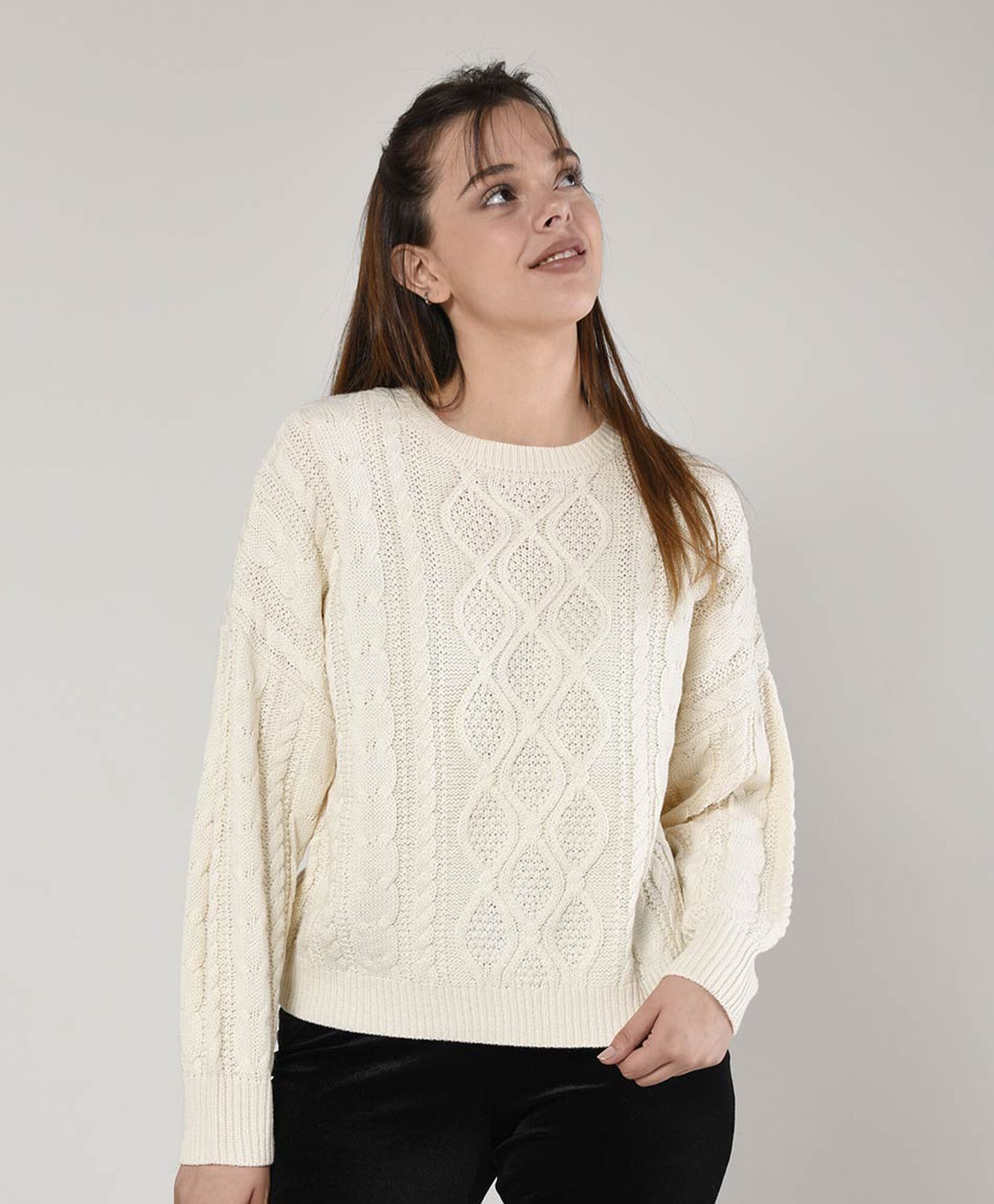 Sweater mujer trenzas Sweater mujer trenzas