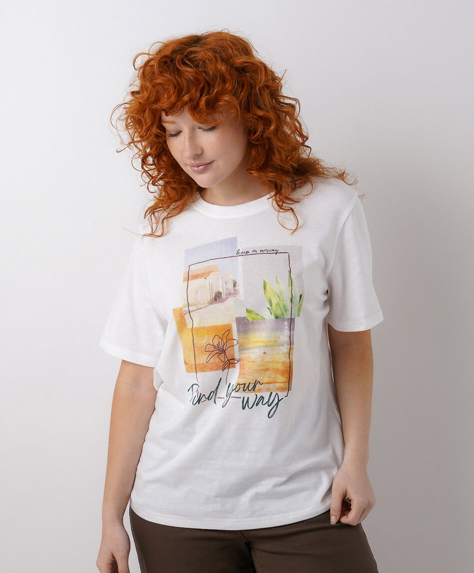Polera mujer estampados
