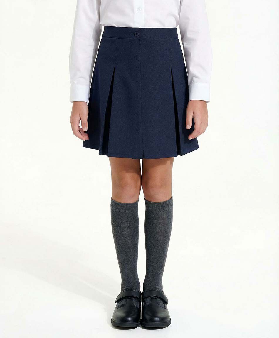 Falda escolar navy