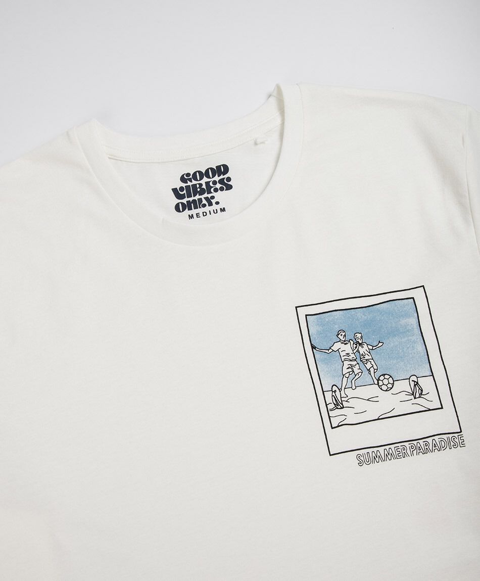 Polera hombre estampado polaroid