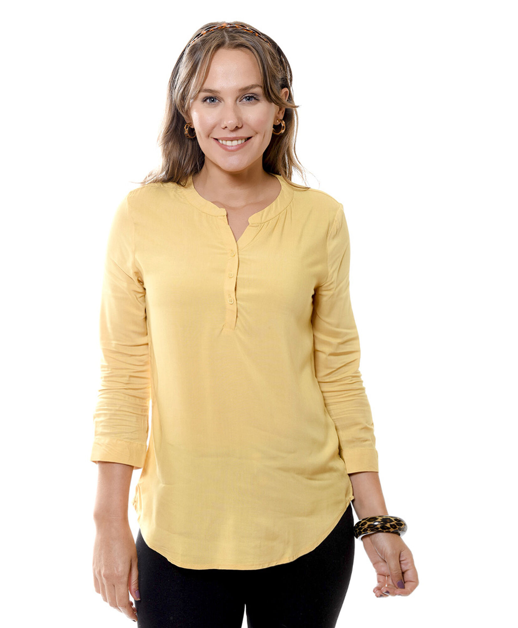 Blusa botones mao Blusa botones mao