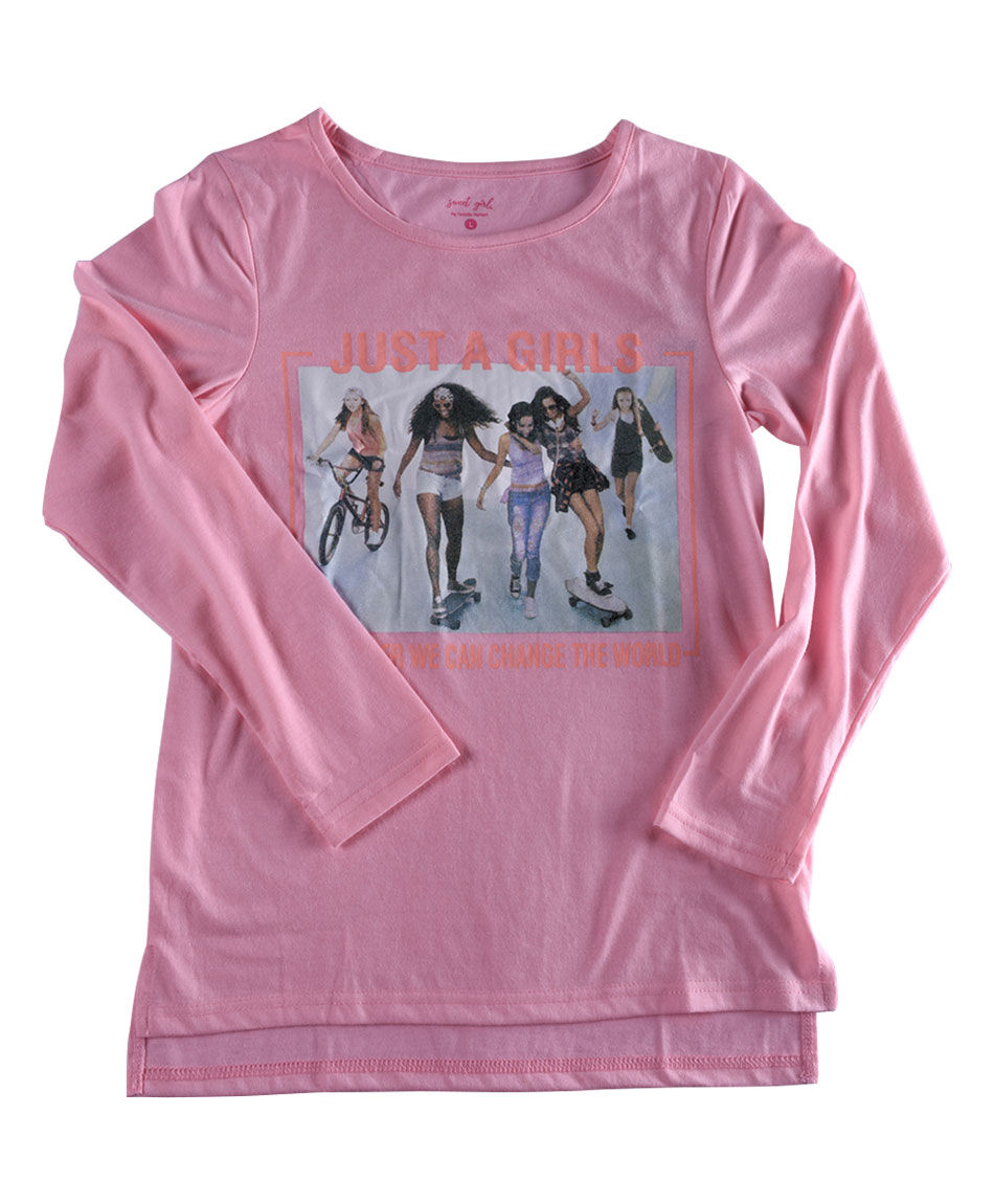 Polera estampada