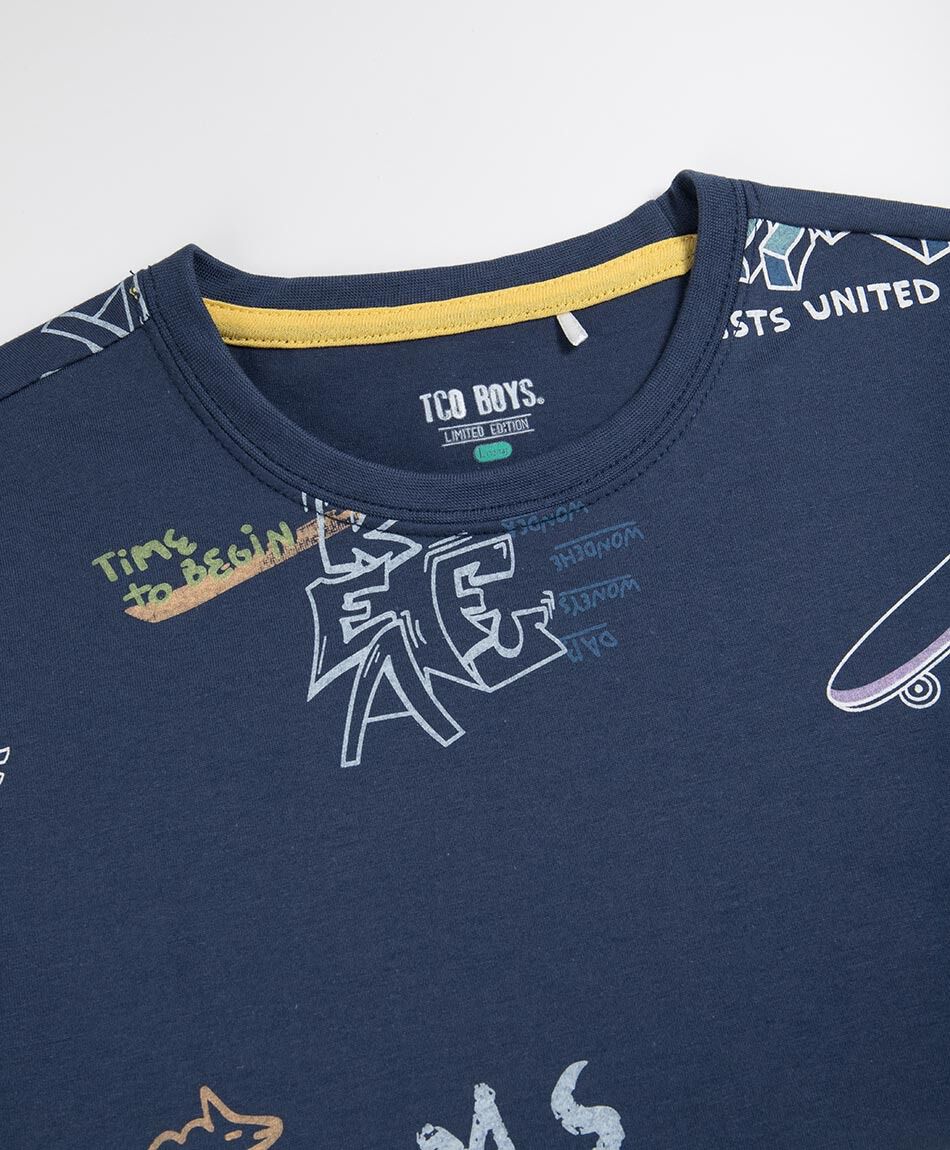 Polera ni&ntilde;o dibujos