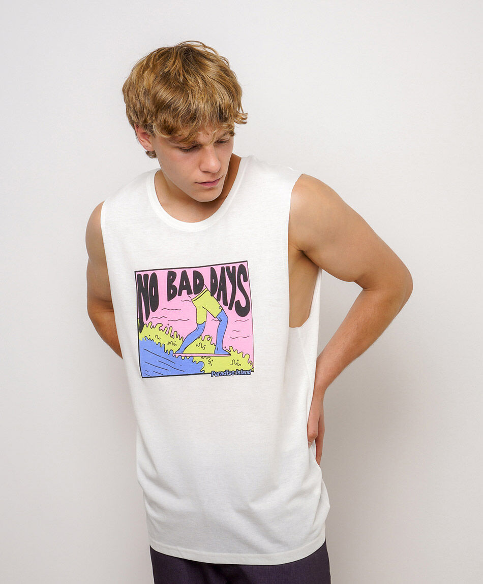 Polera hombre surf no bad days