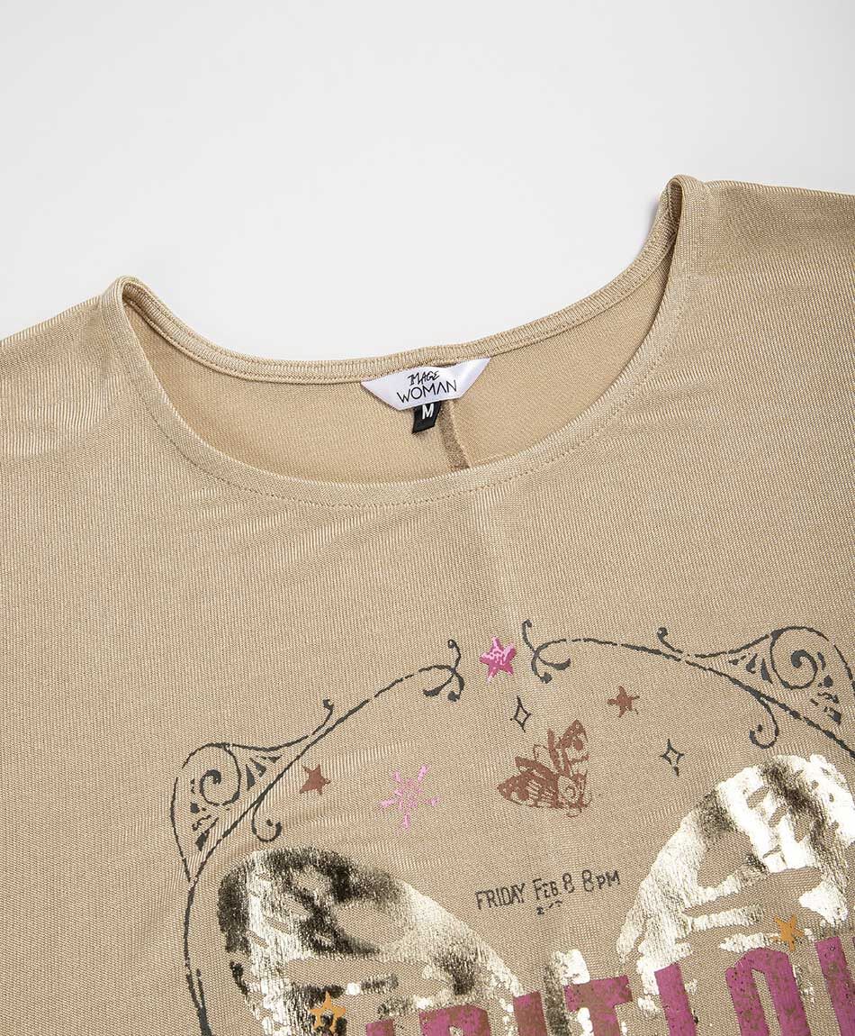 Polera mujer rock