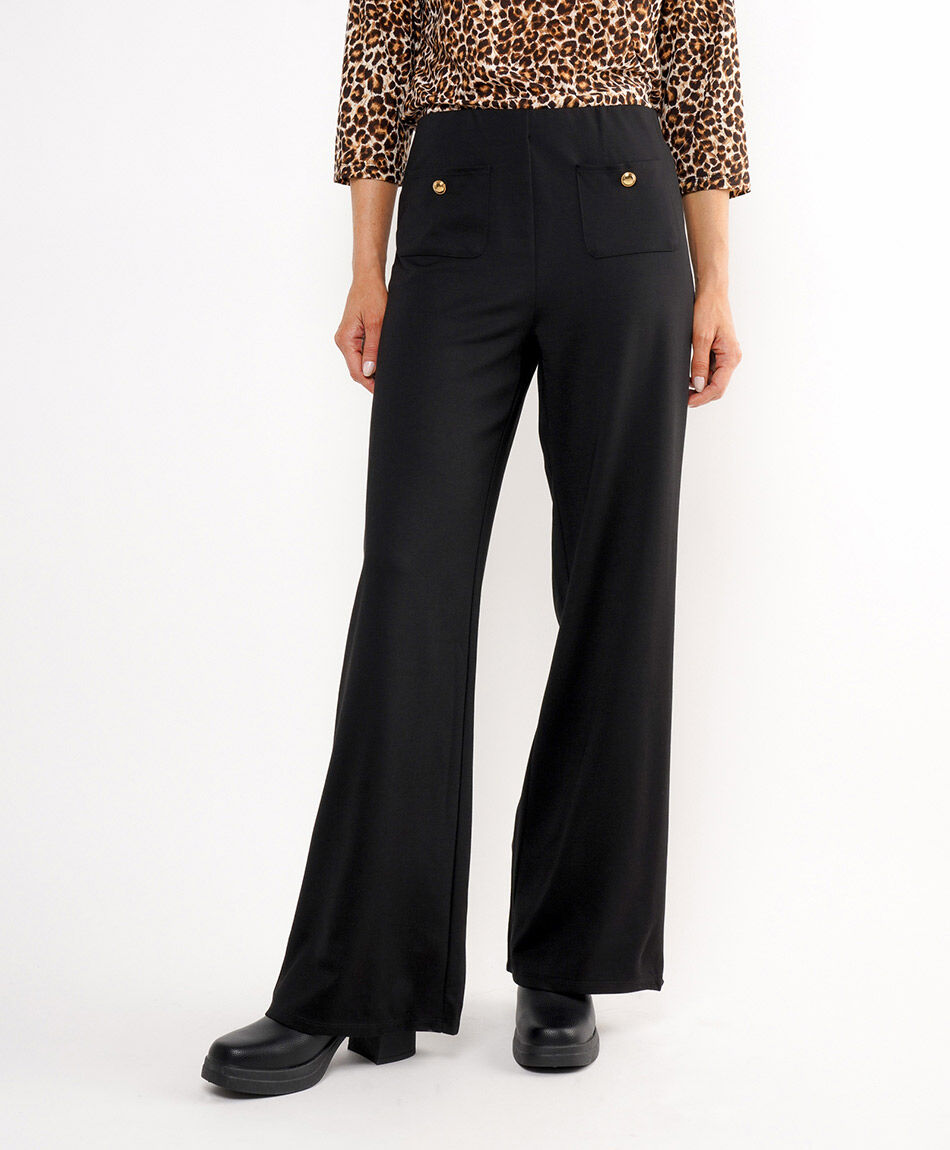 Pantal&oacute;n mujer punto bolsillos