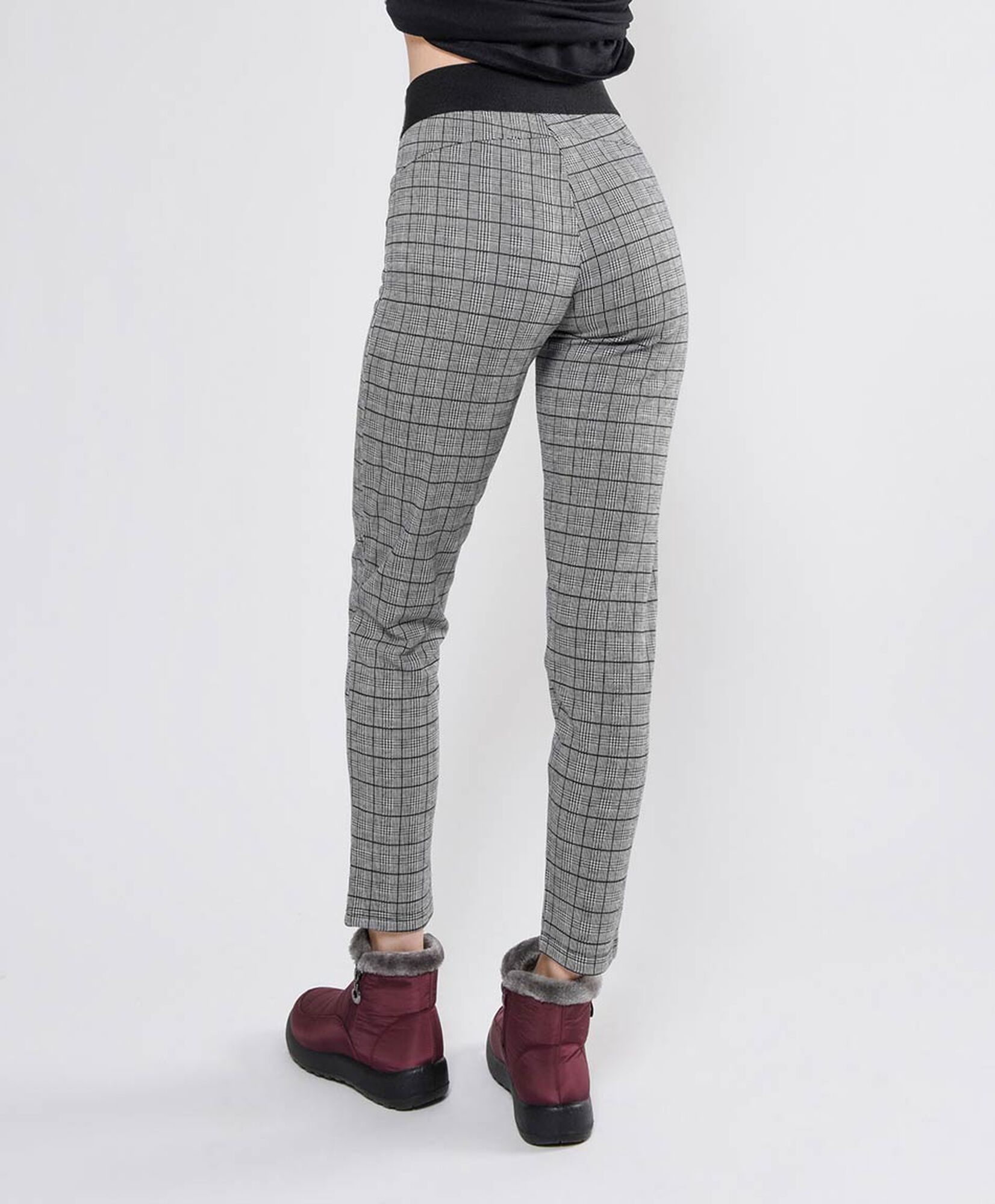 Leggins mujer cuadros tiro alto Leggins mujer cuadros tiro alto