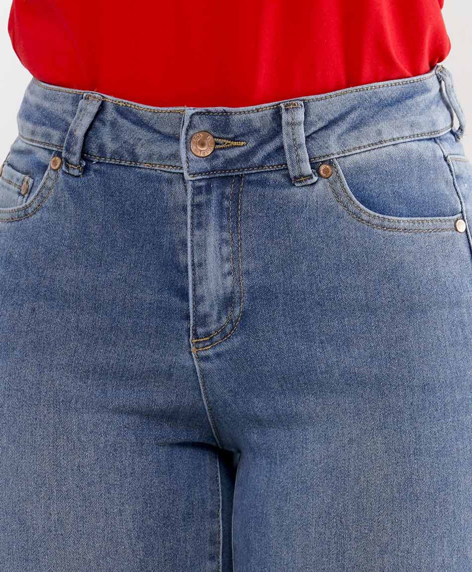Jeans mujer basta ancha flare Jeans mujer basta ancha flare