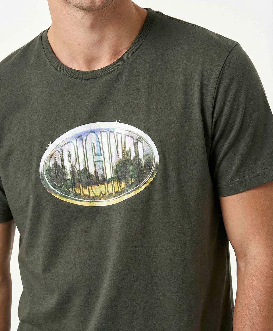 Polera hombre original green