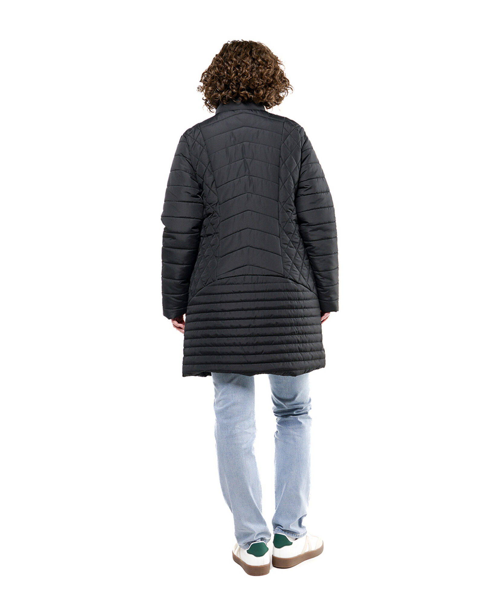 Parka mujer rombos larga Parka mujer rombos larga