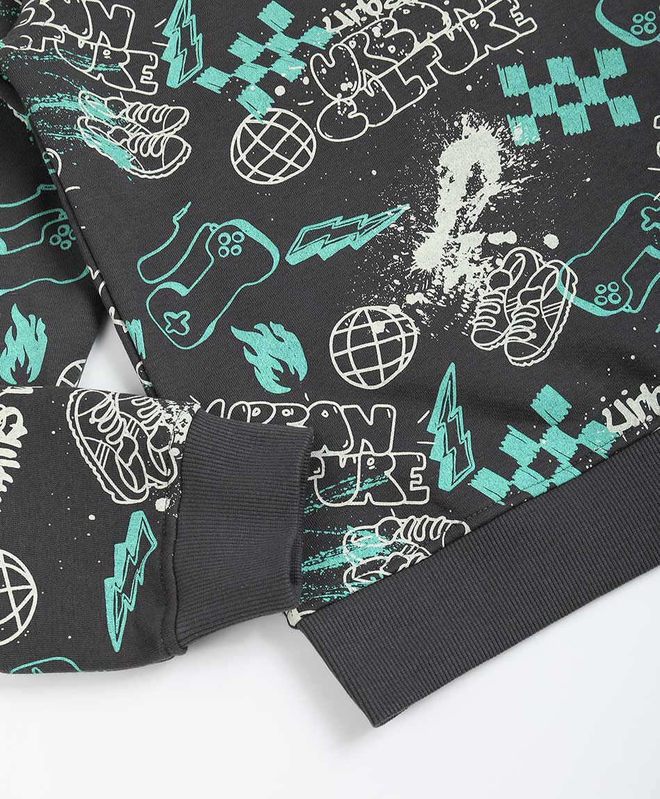 Poler&oacute;n ni&ntilde;o estampado creativo