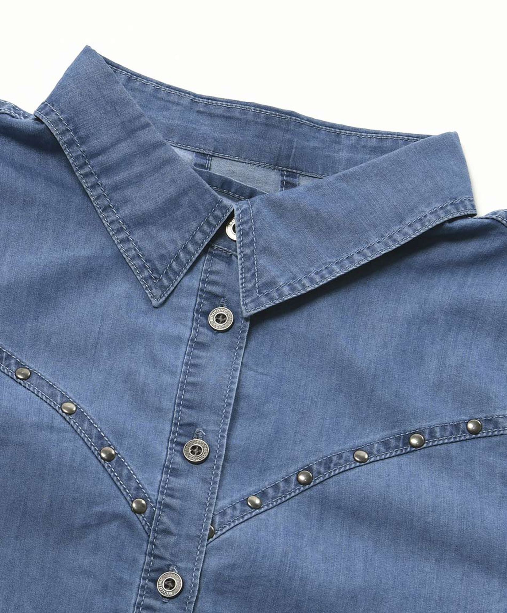 Blusa mujer denim tachas Blusa mujer denim tachas