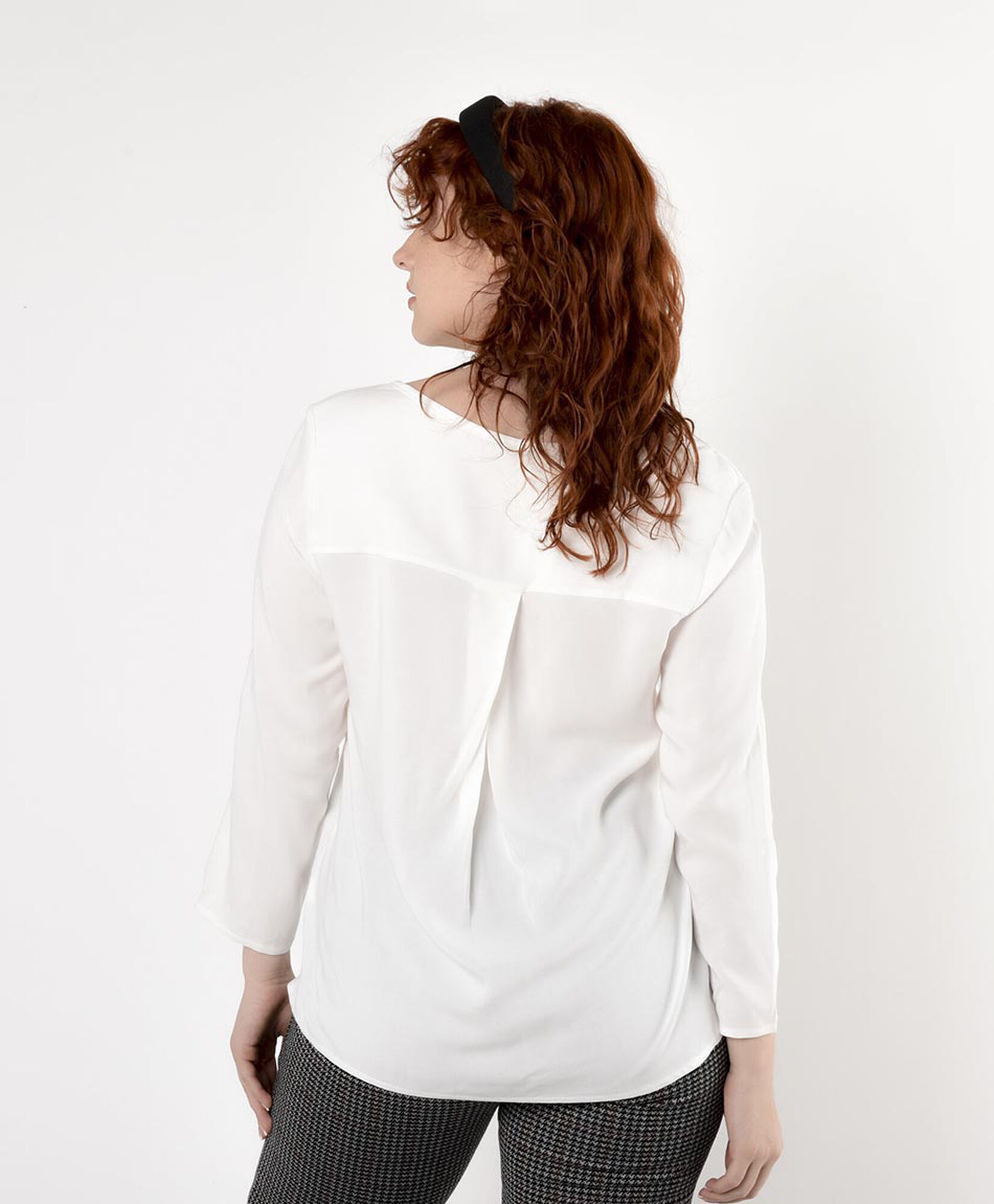 Blusa mujer cuello en v Blusa mujer cuello en v
