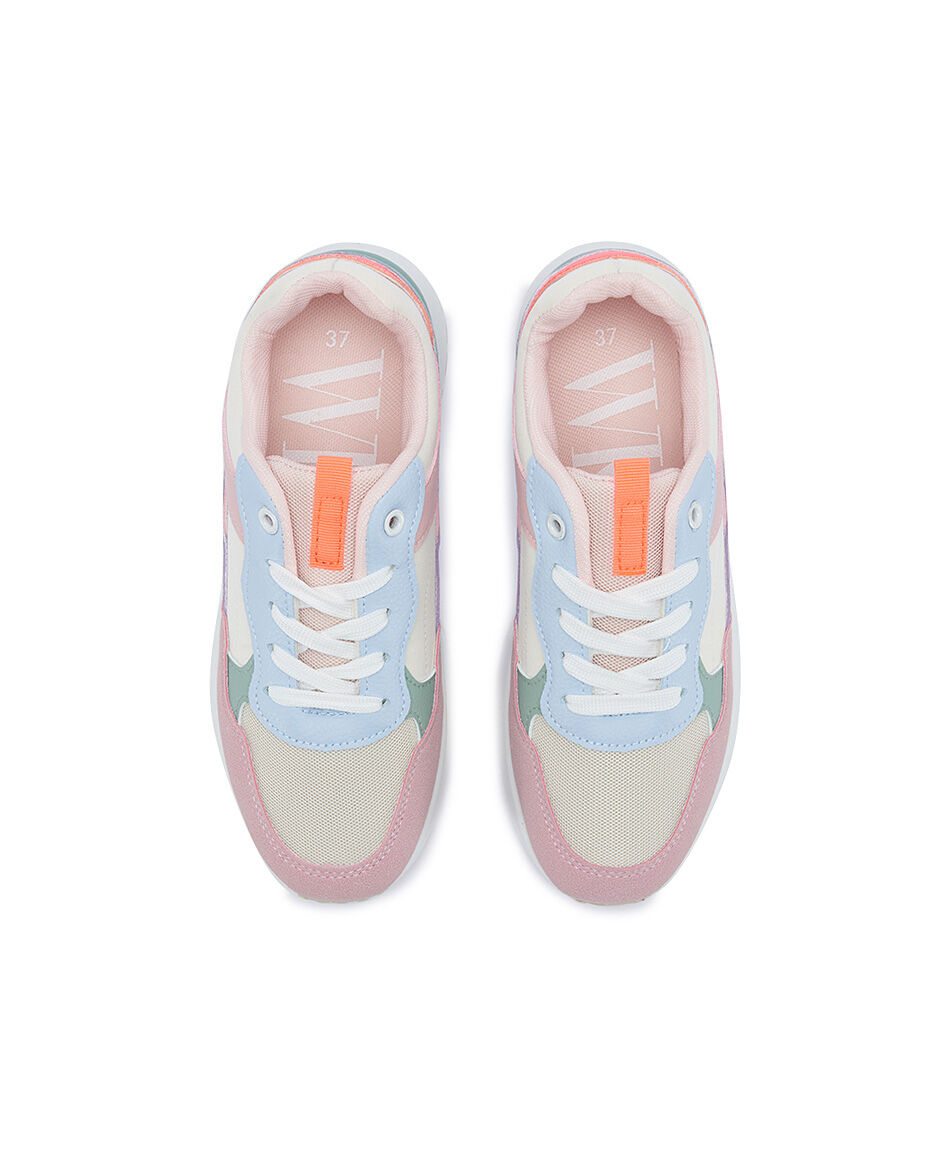 Zapatilla mujer urbana colores