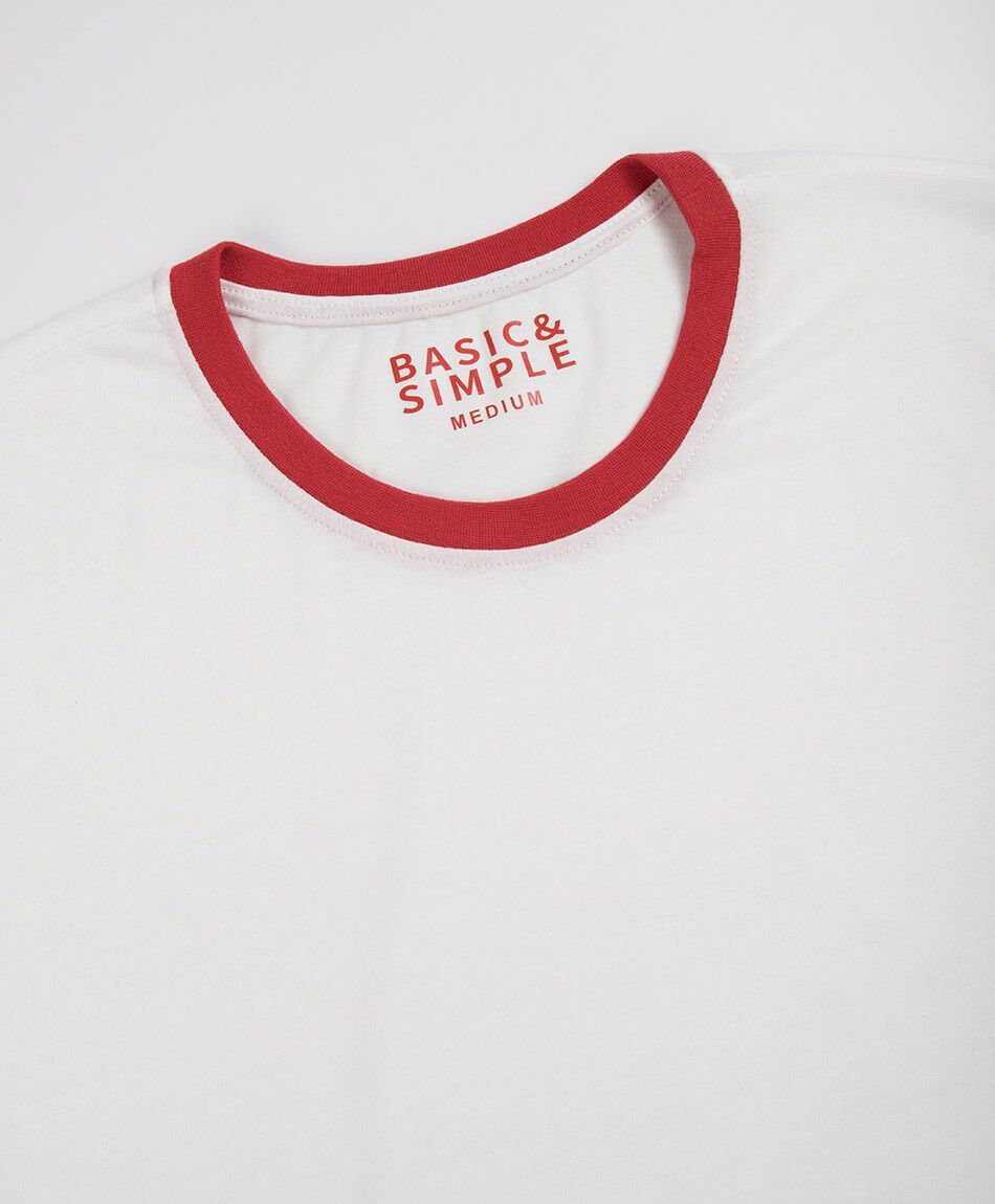 Polera hombre l&iacute;neas mangas