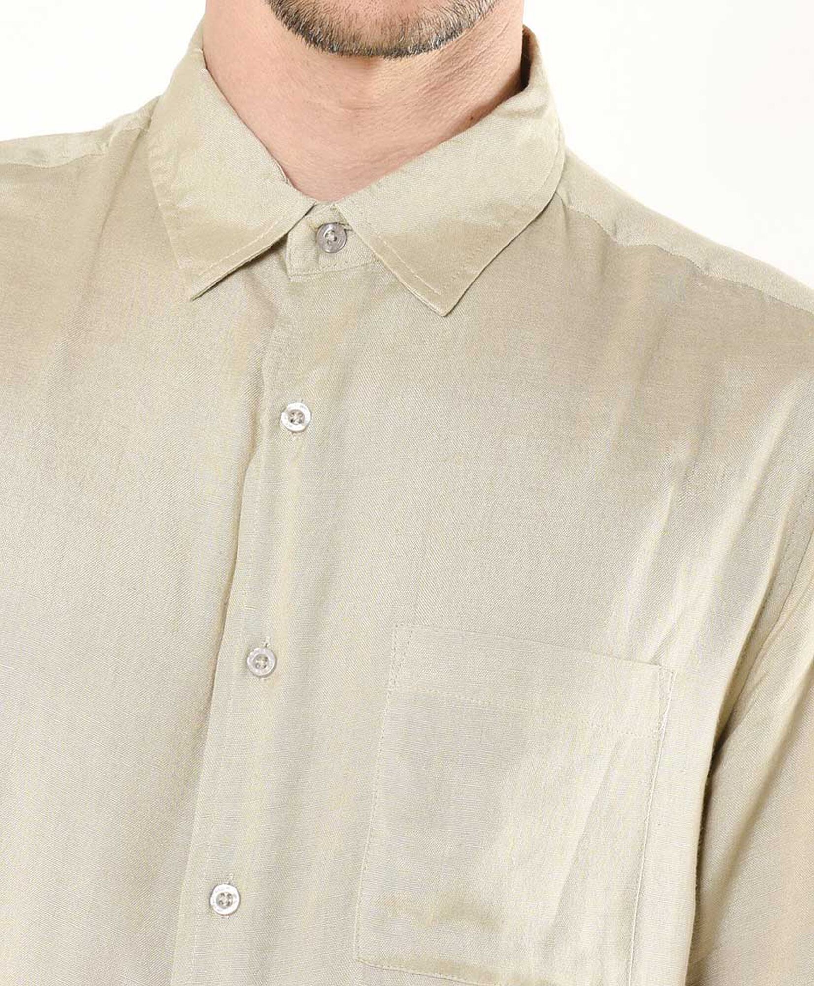 Camisa hombre lisa manga corta Camisa hombre lisa manga corta
