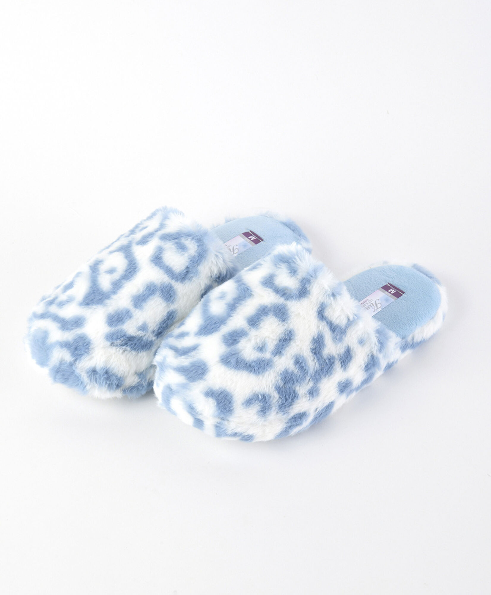Pantufla mujer animal print azul Pantufla mujer animal print azul