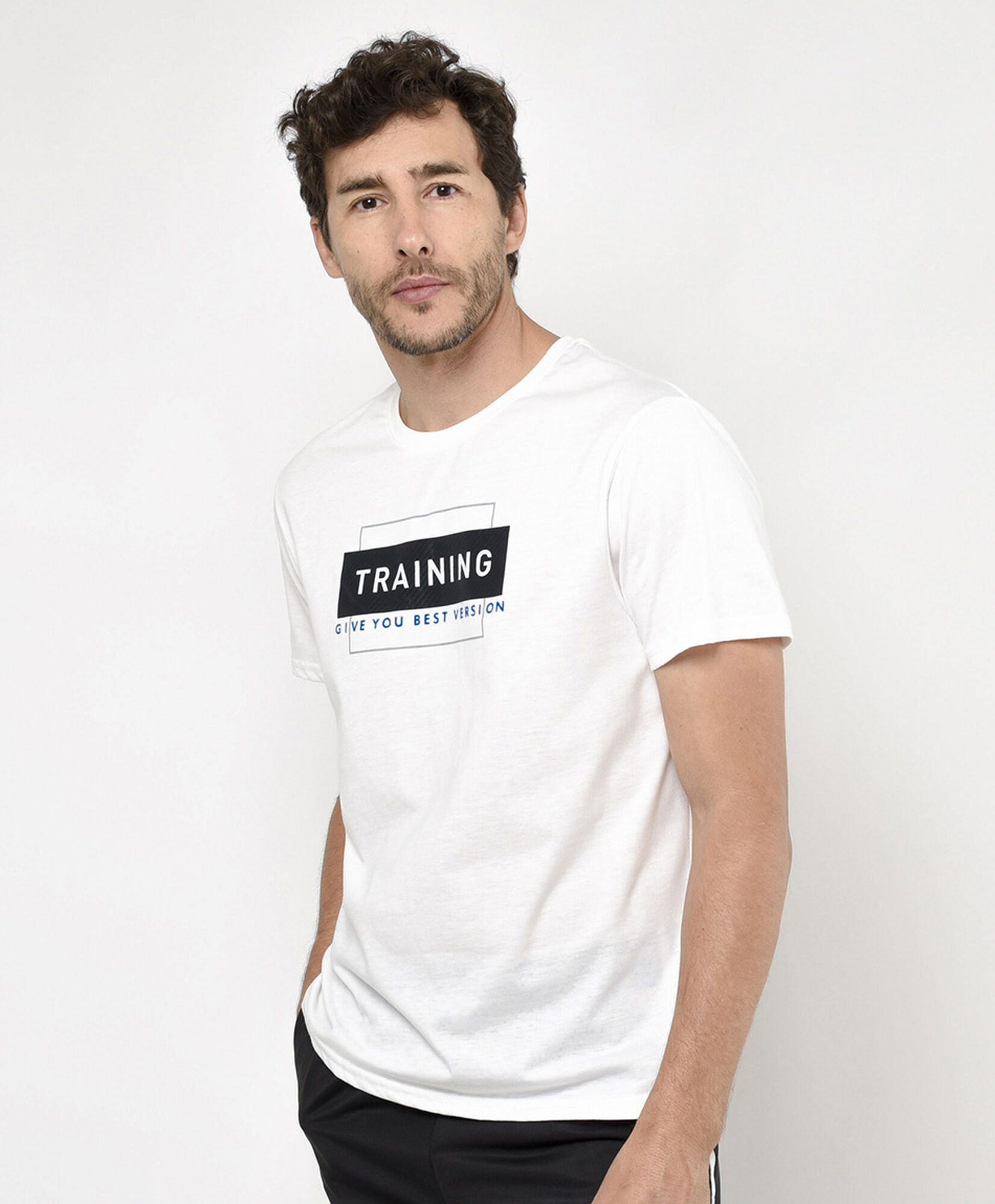 Polera deportiva hombre training Polera deportiva hombre training