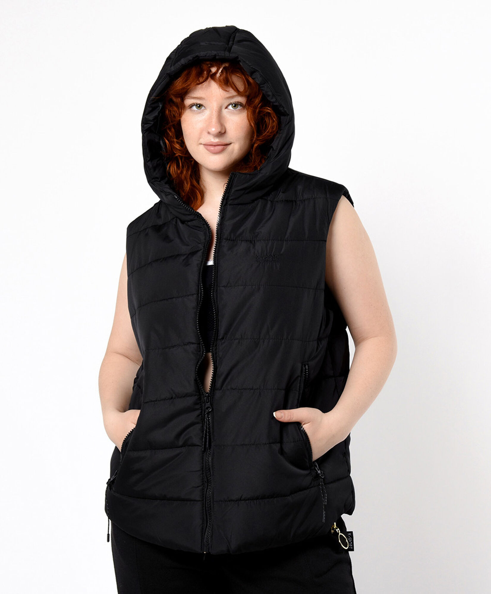 Parka deportiva mujer sin mangas Parka deportiva mujer sin mangas