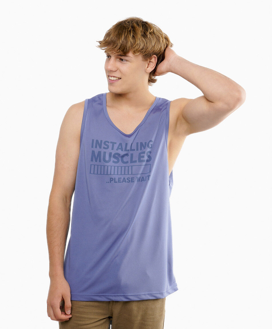 Polera hombre surf muscles