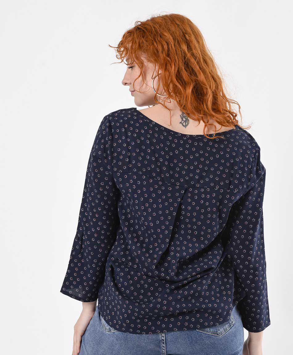 Blusa mujer florcitas