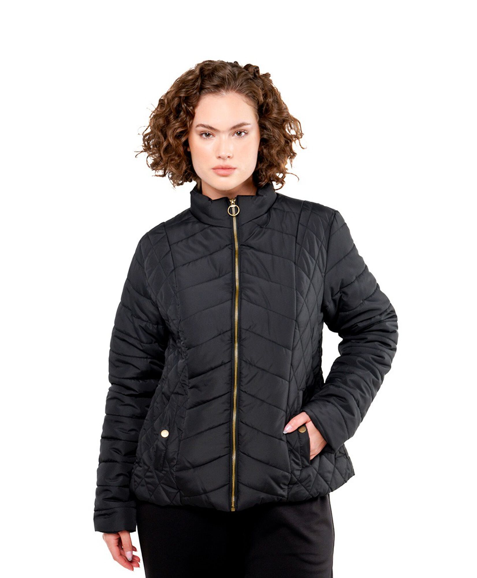 Parka mujer cierre dorado Parka mujer cierre dorado
