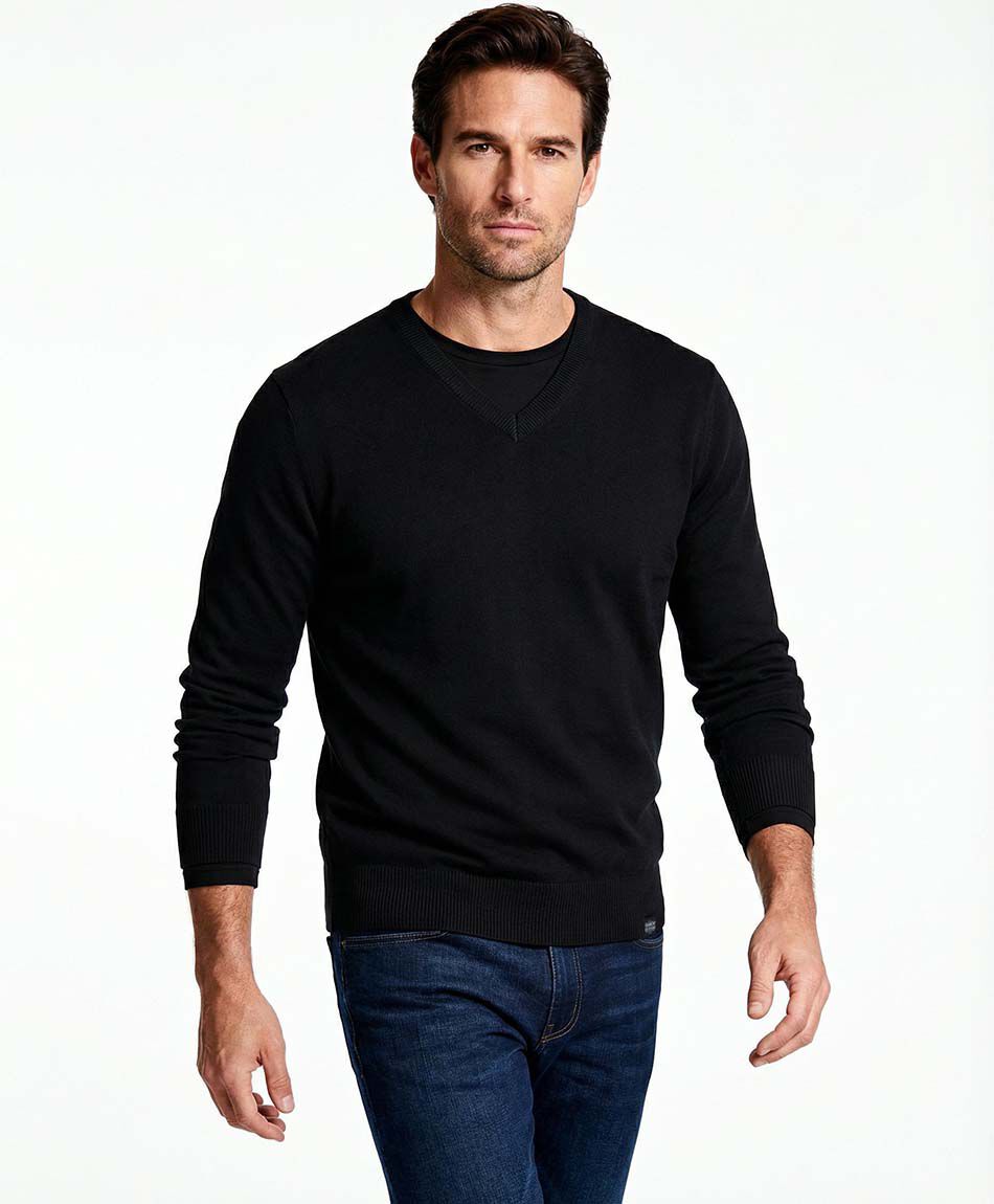 Sweater hombre cuello v