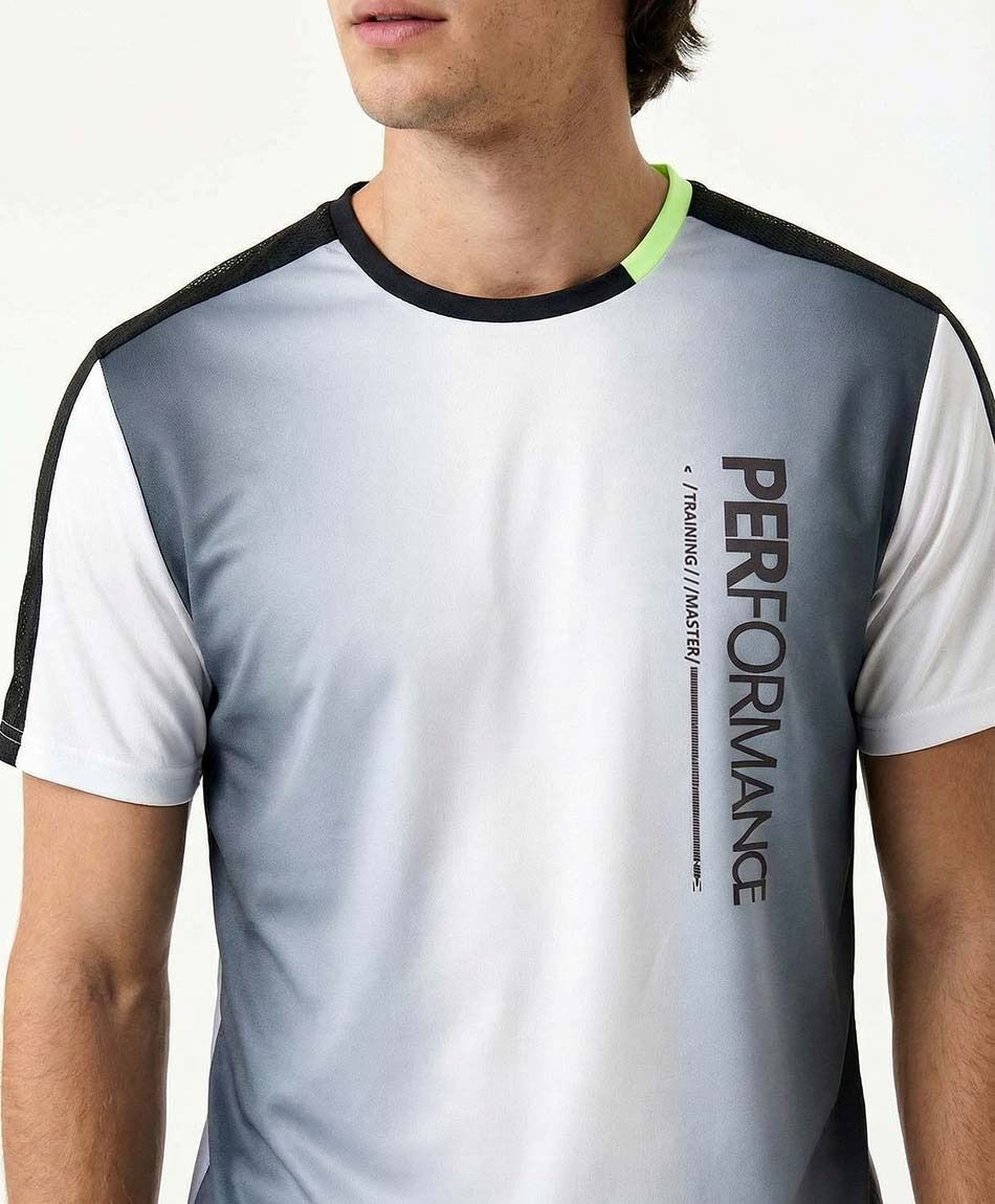 Polera deportiva hombre degrad&eacute;