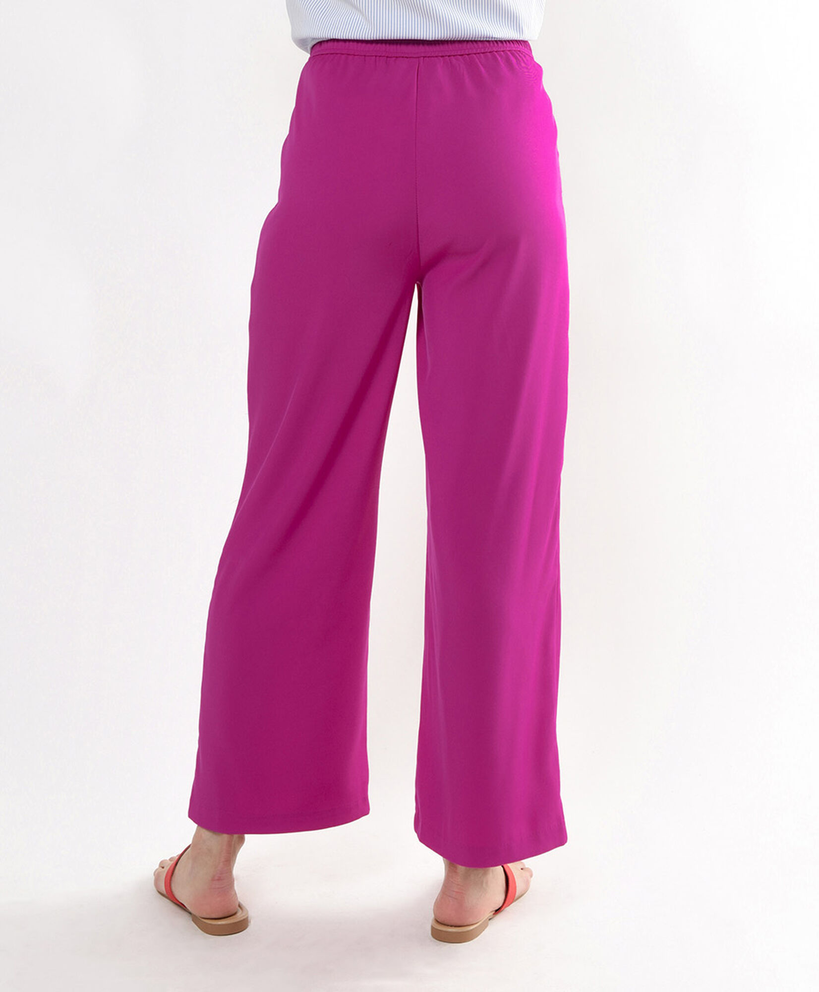 Pantalón mujer clásico fucsia Pantalón mujer clásico fucsia
