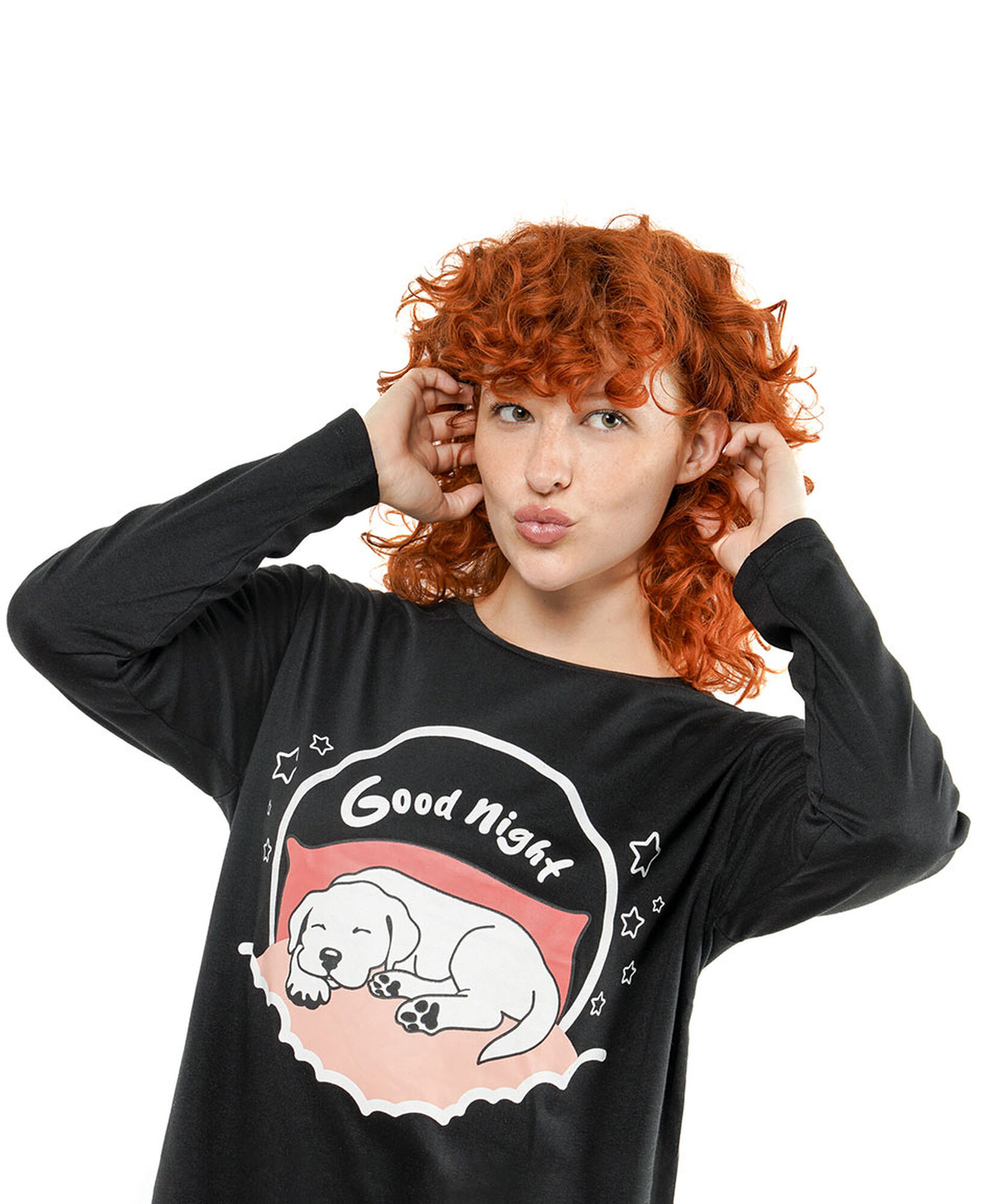 Camisola mujer perrito durmiendo Camisola mujer perrito durmiendo
